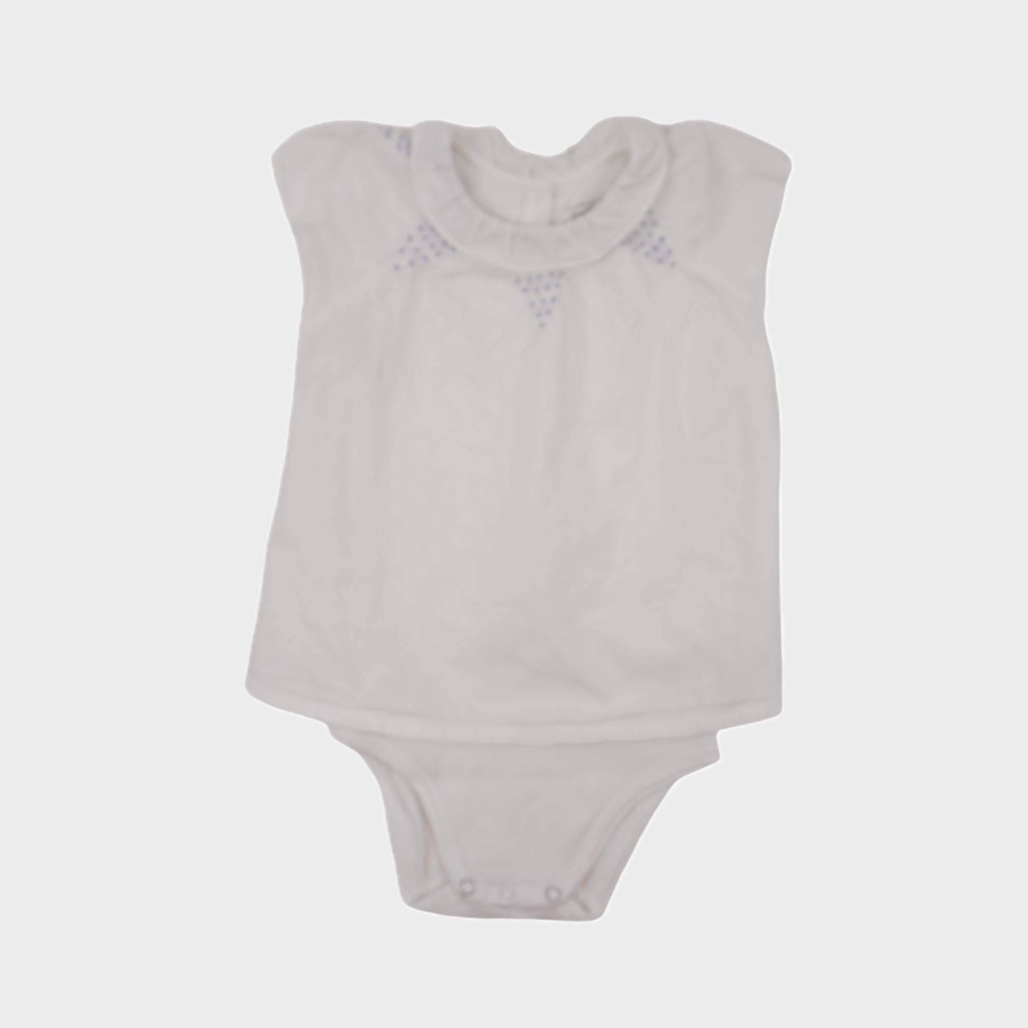 Body blouse Blanc - 9 mois