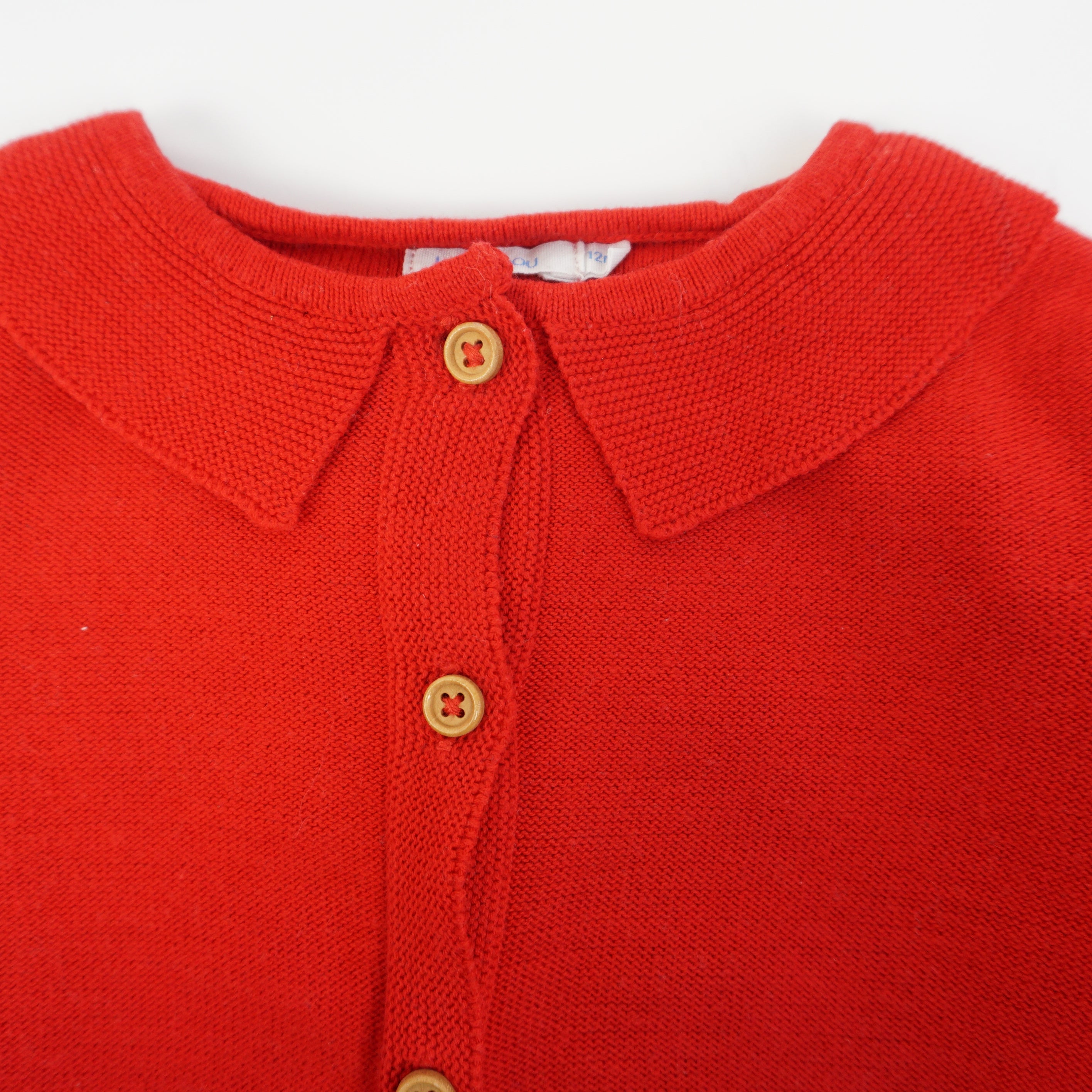 Gilet Rouge - 12 mois