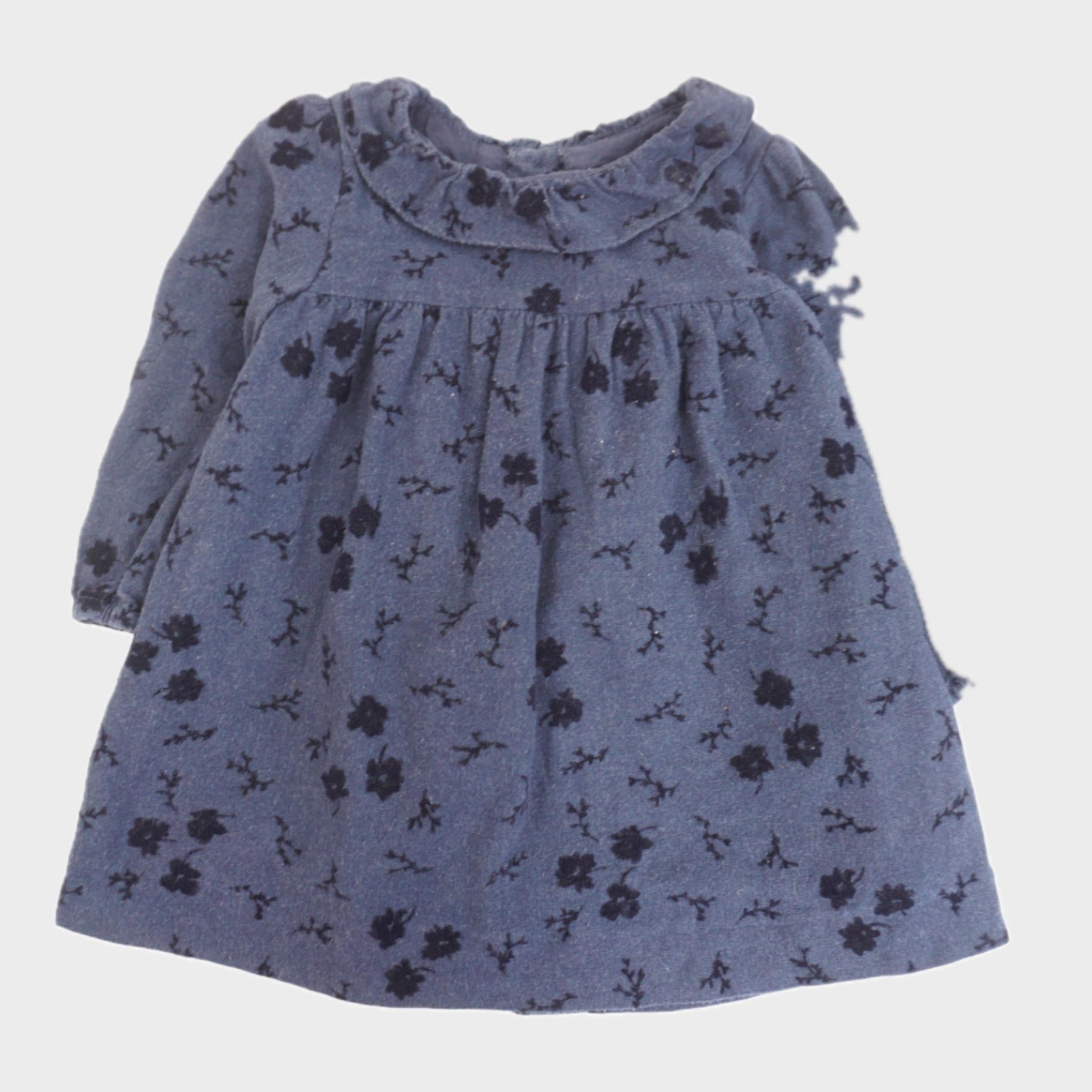 Robe Bleu -12/18 mois