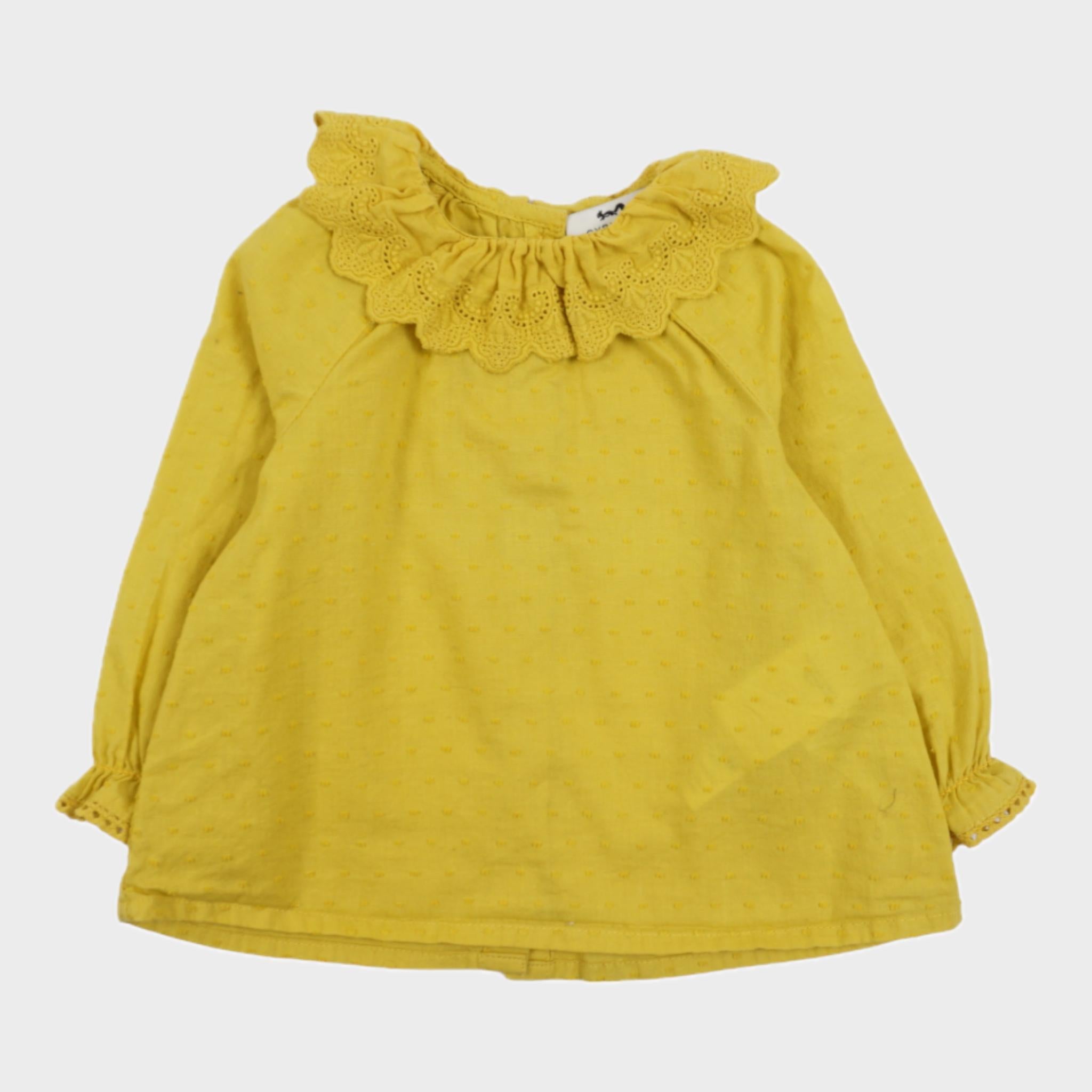 Blouse Jaune - 9 mois