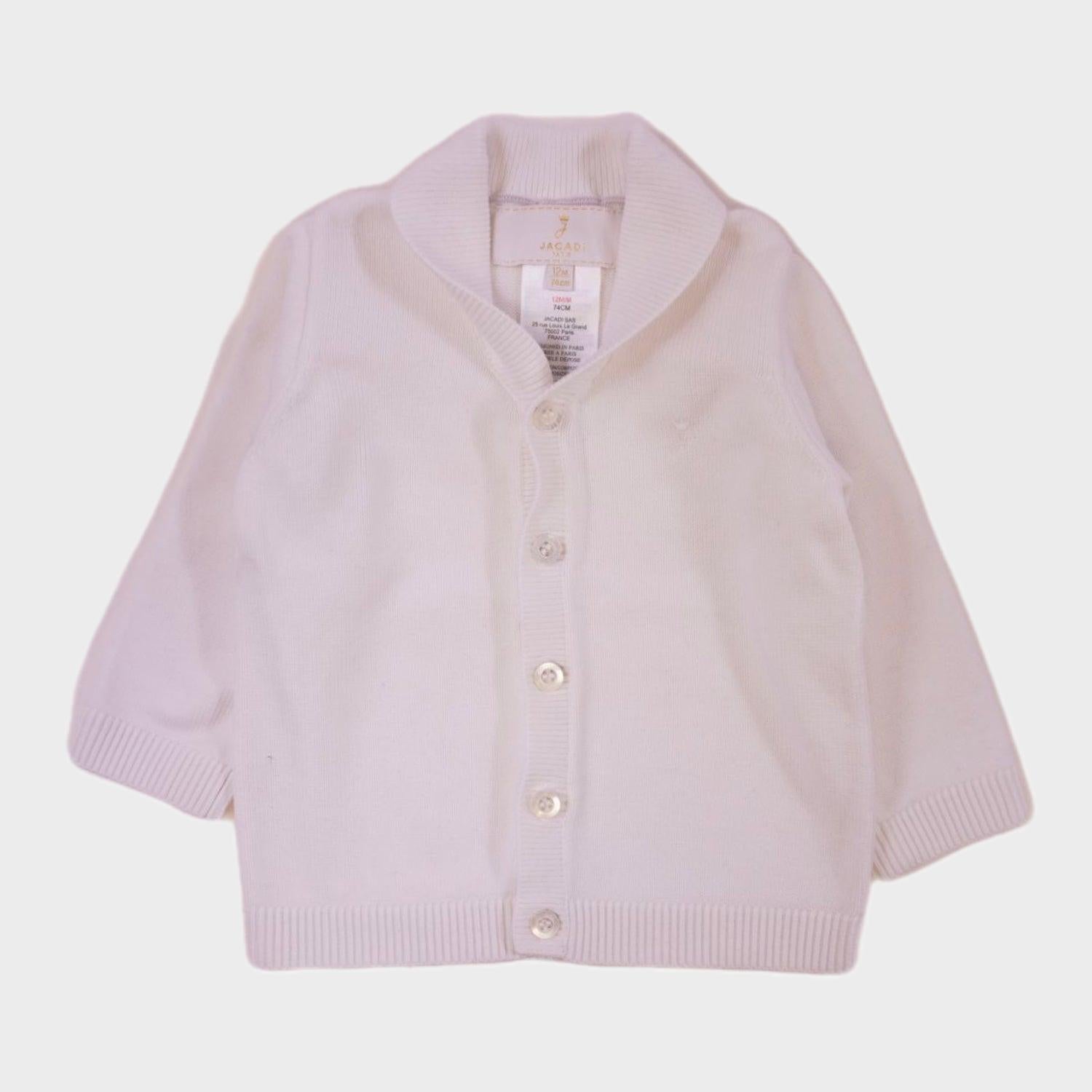 Gilet Blanc - 12 mois