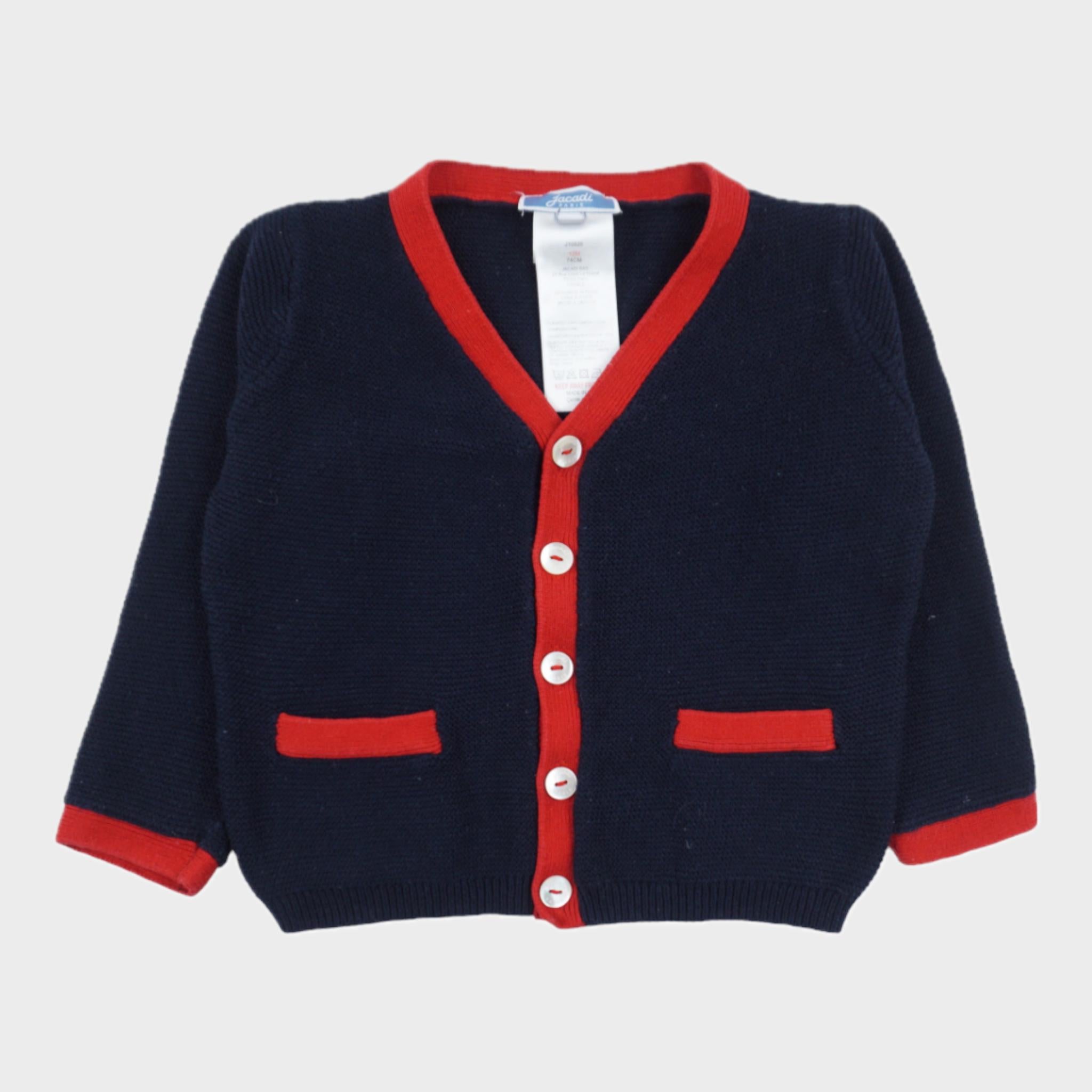 Gilet Bleu - 12 mois