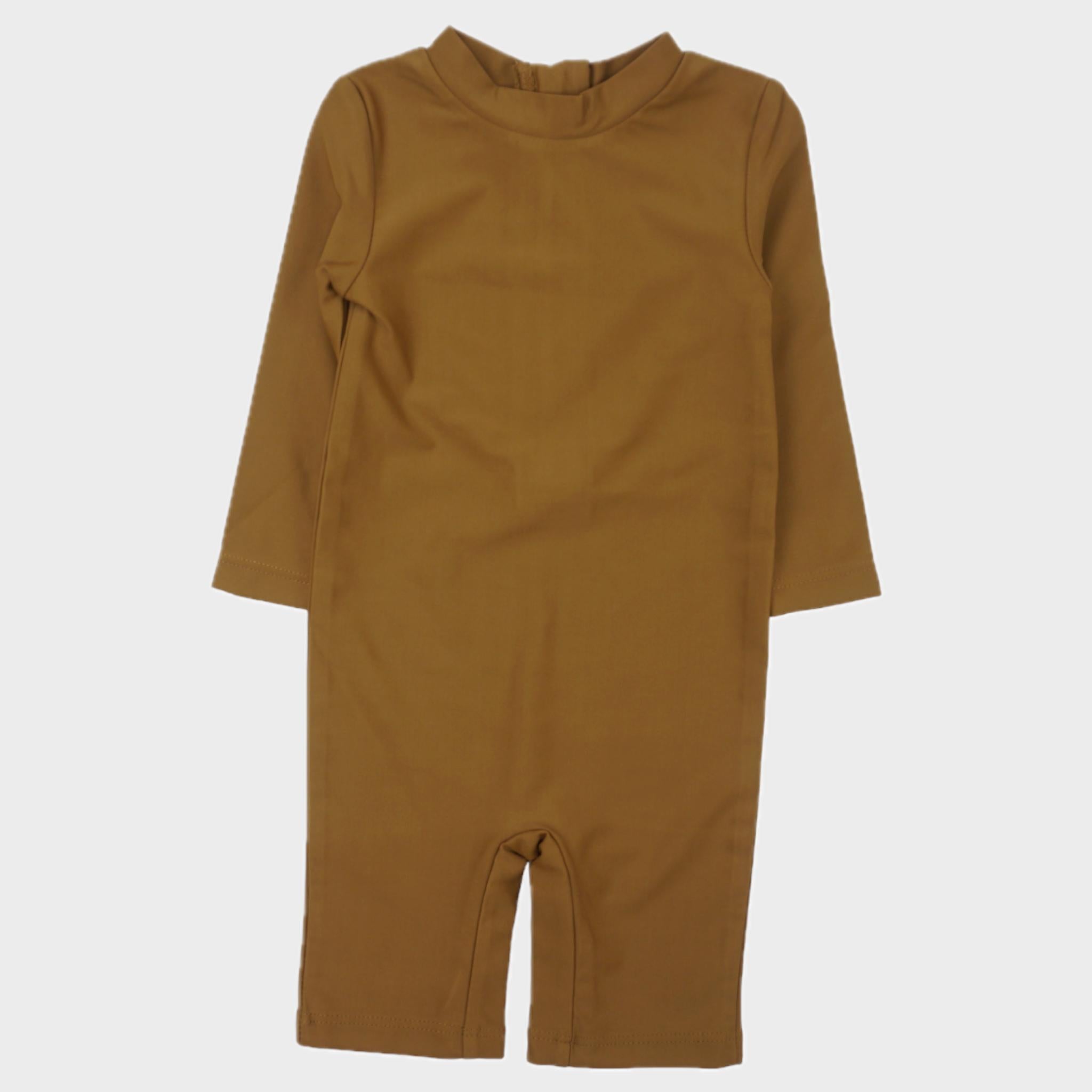 Combishort anti UV Moutarde - 6 mois (neuf)