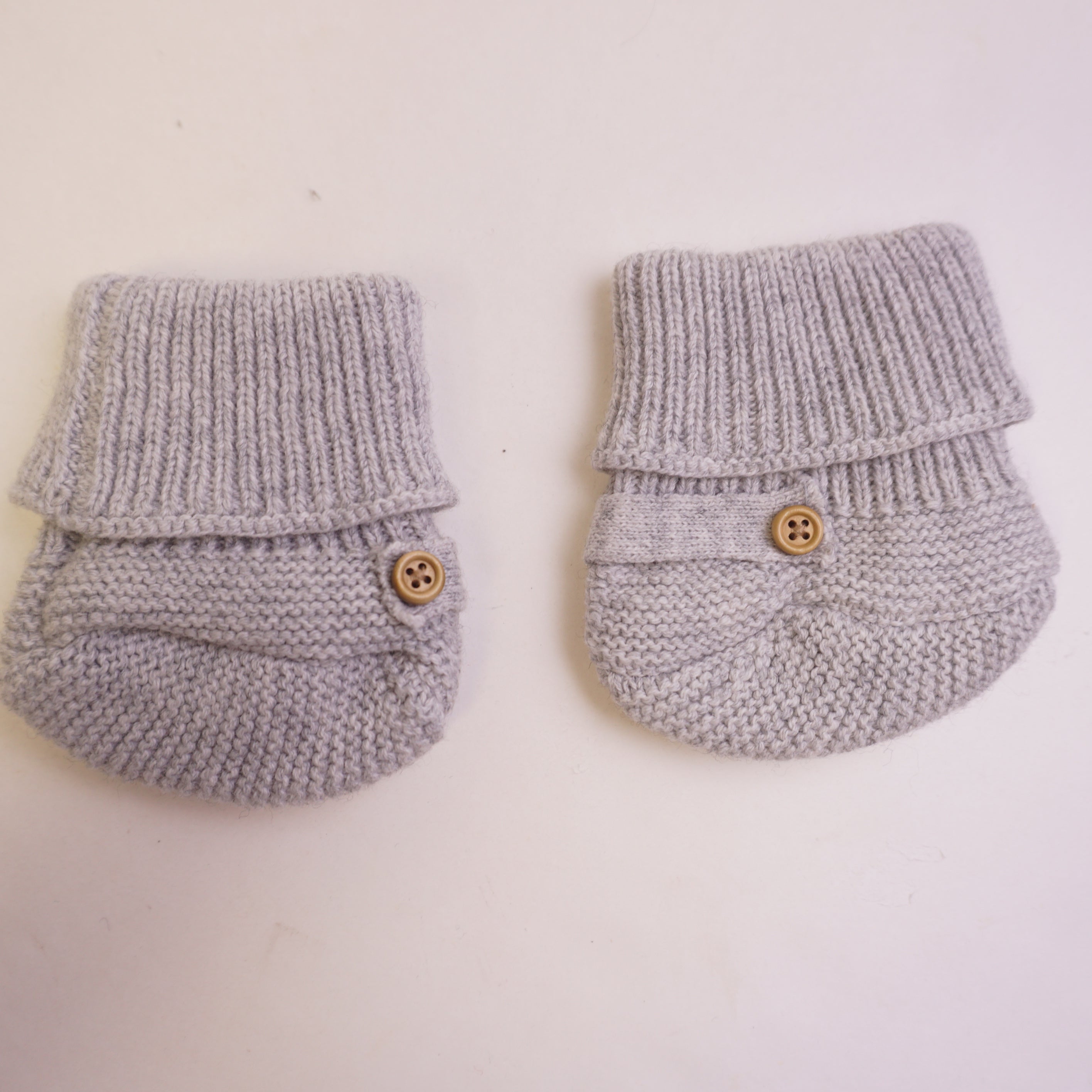 Chaussons Gris - 6 mois