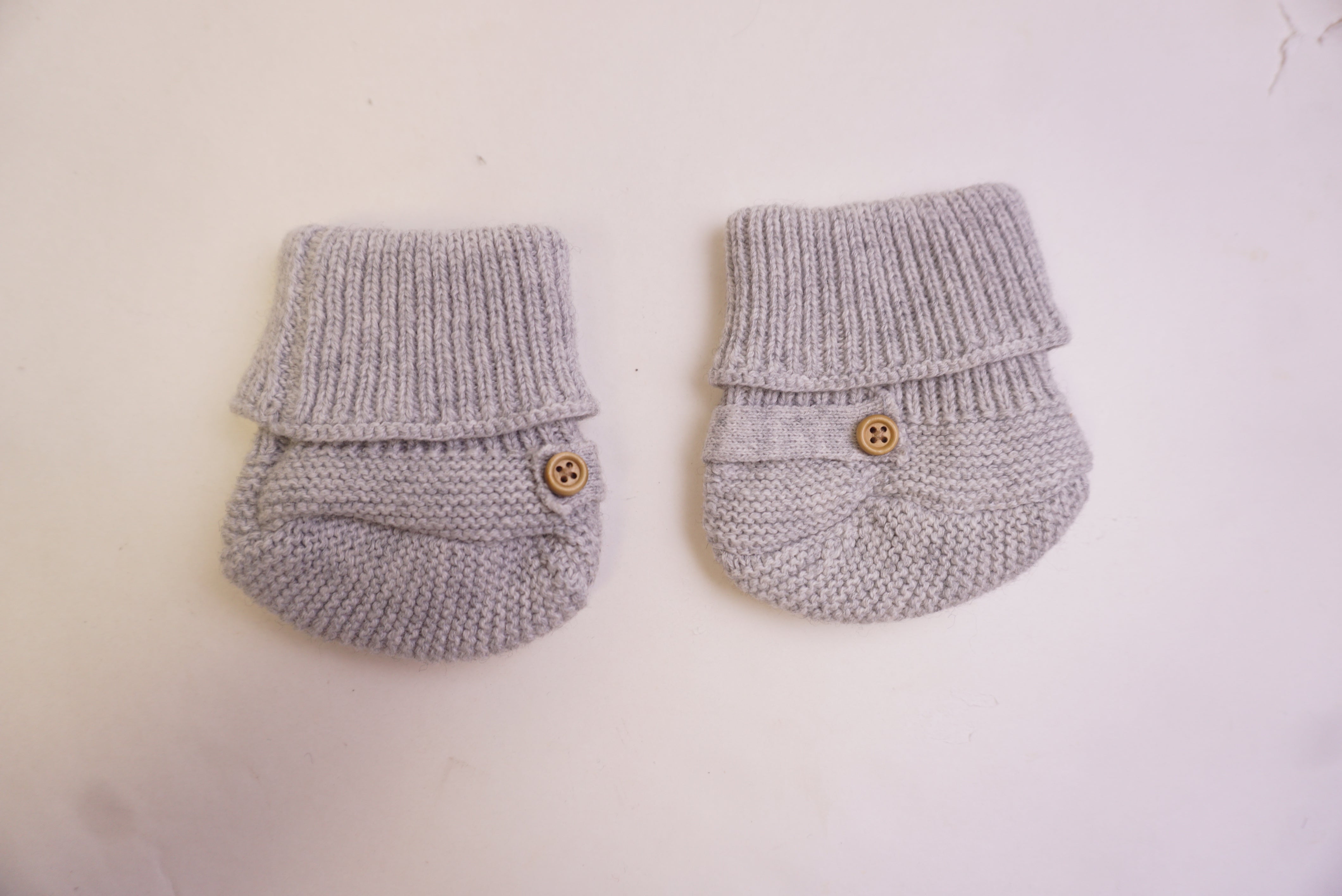 Chaussons Gris - 6 mois