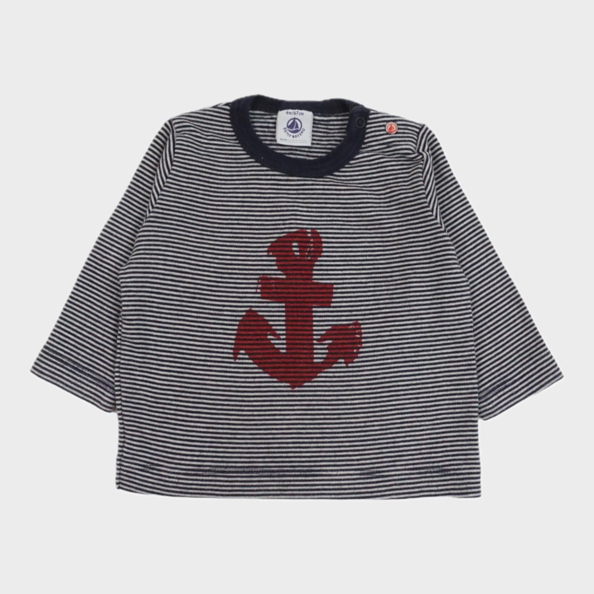 T-shirt Bleu - 6 mois