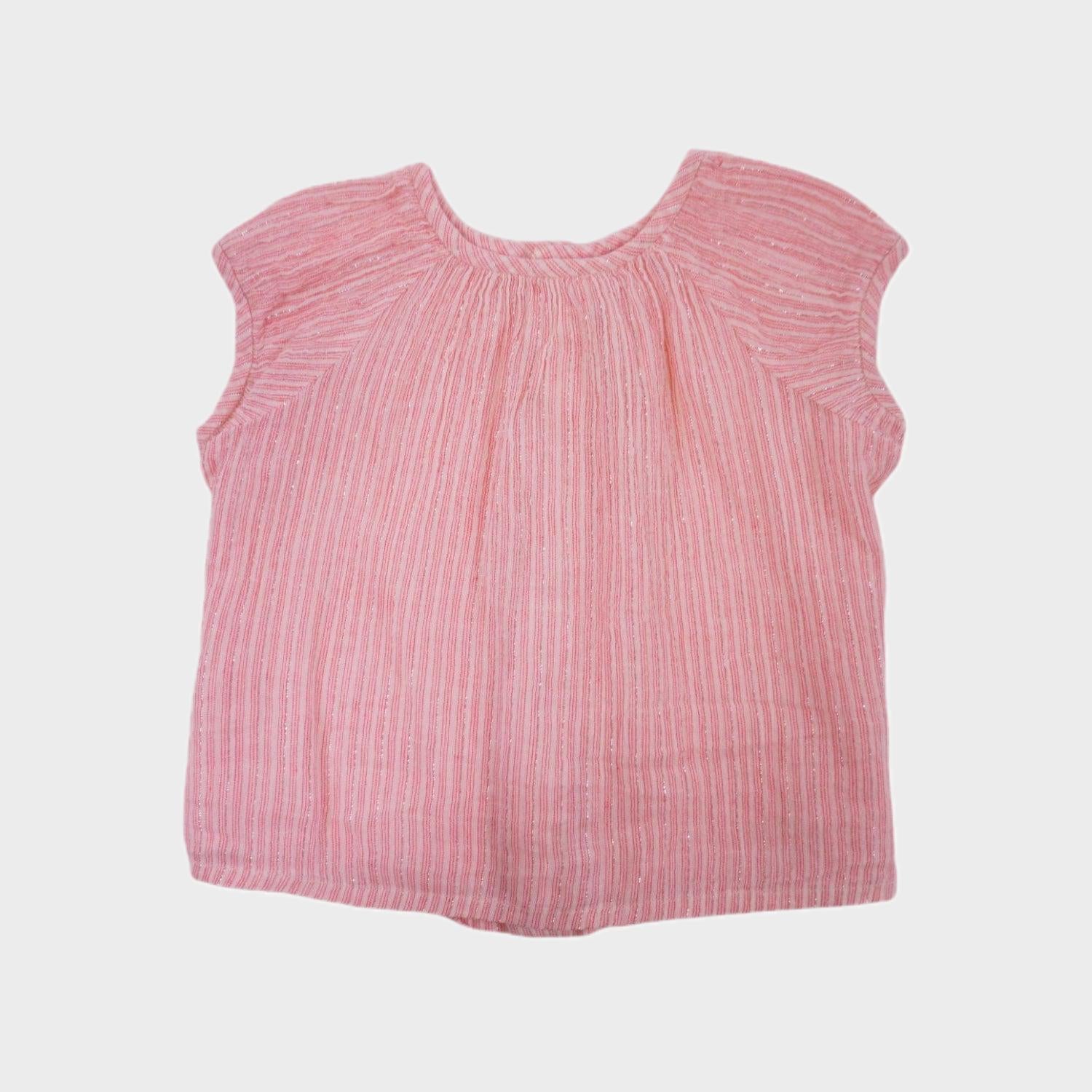Blouse Rose - 6 mois