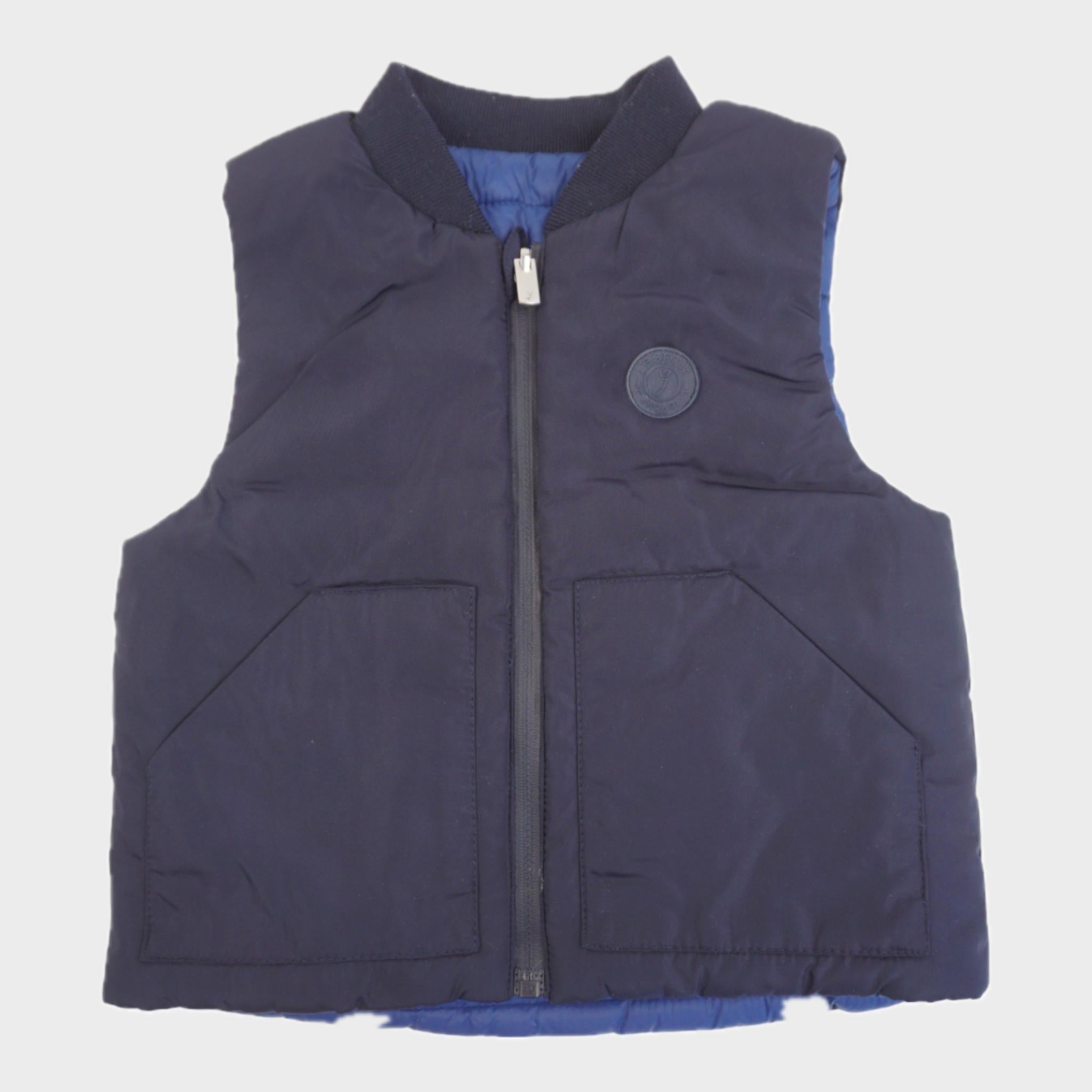 Doudoune sans manches Bleu - 18 mois