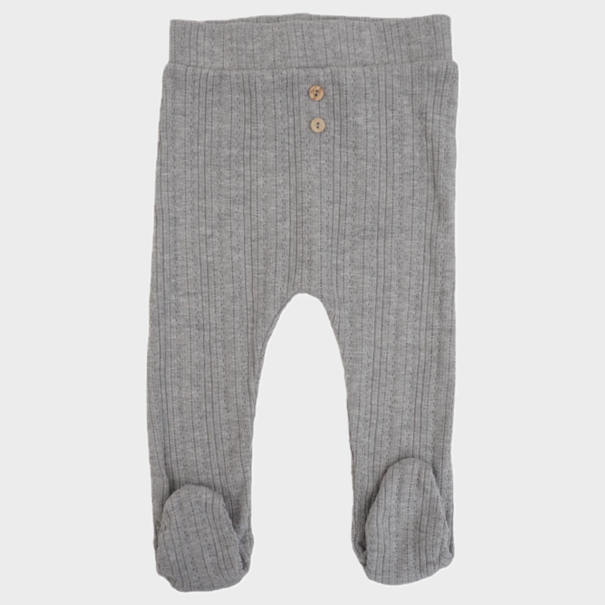 Legging Gris - 3/6 mois