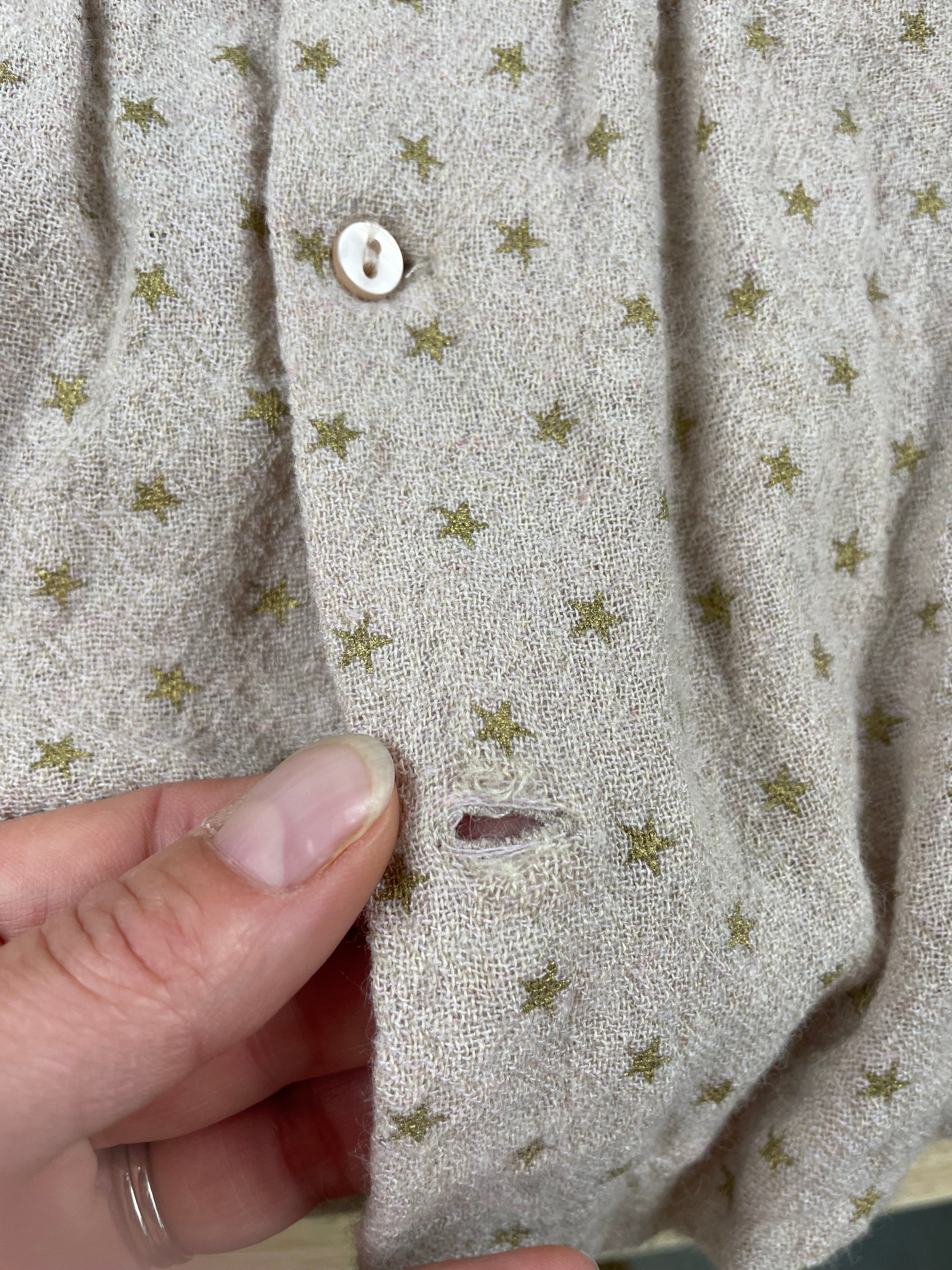 Robe Beige - 3/6 mois