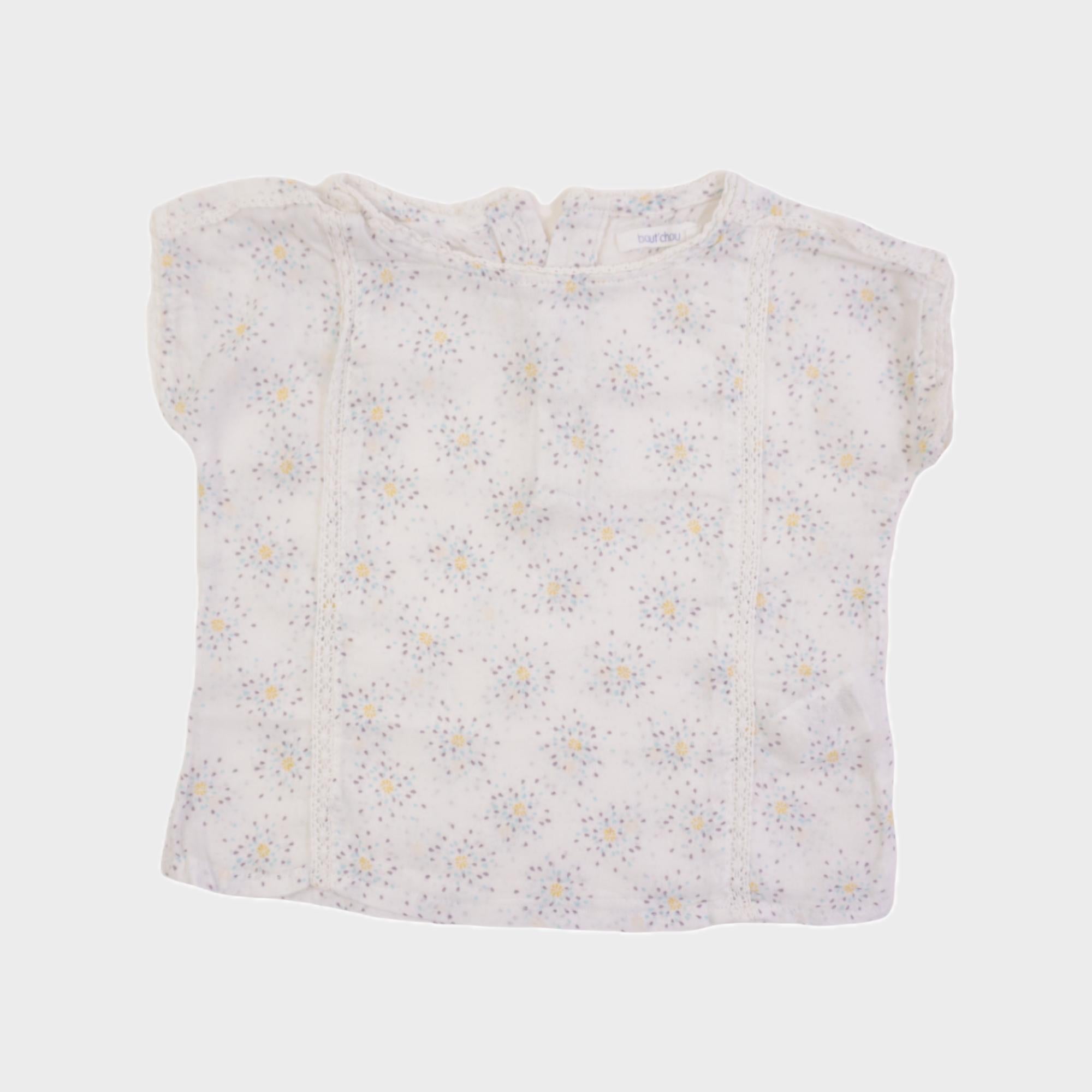 Blouse Blanc - 12 mois