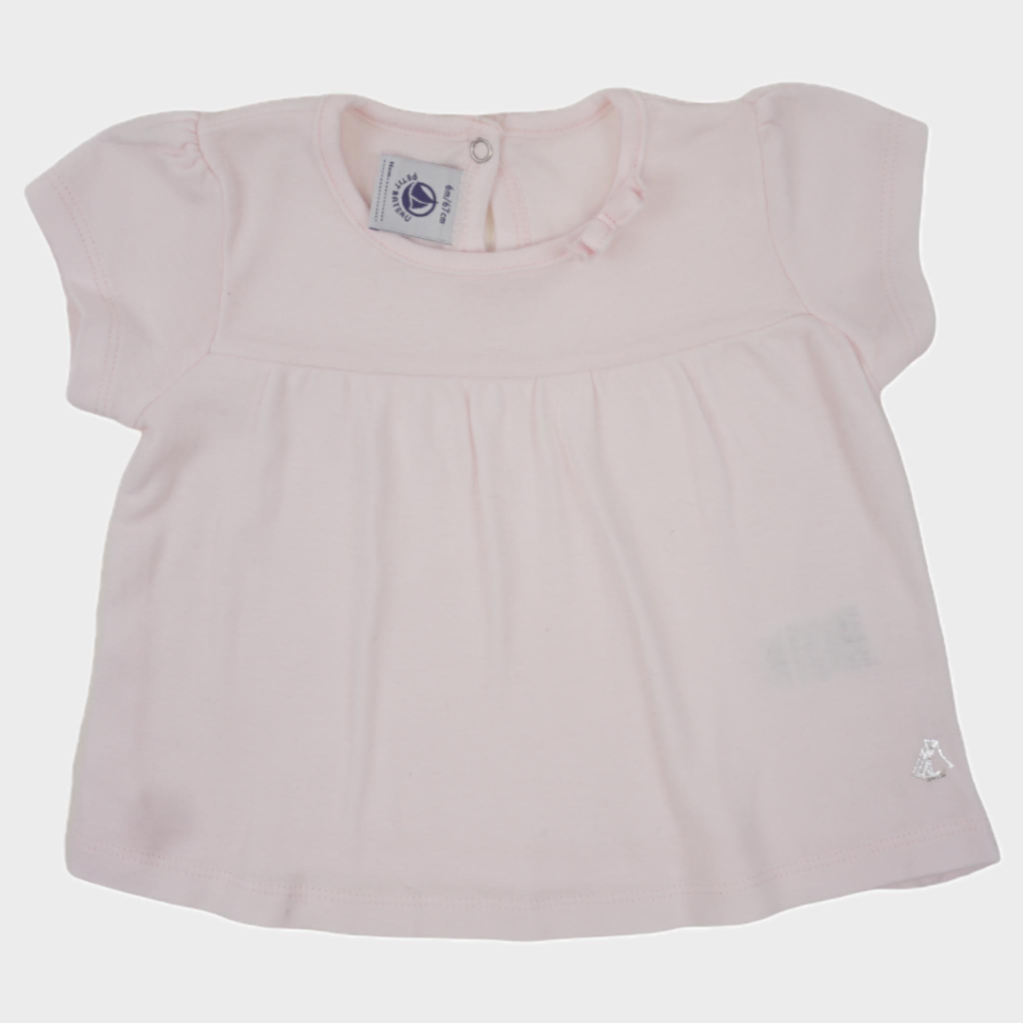 T-shirt Rose - 6 mois