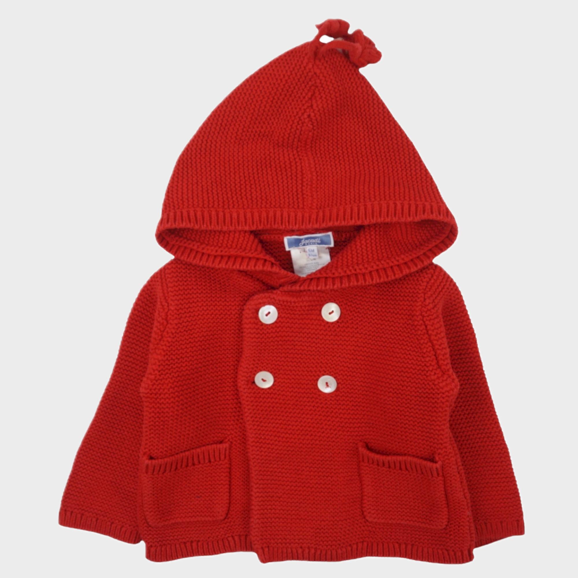 Gilet Rouge - 6 mois