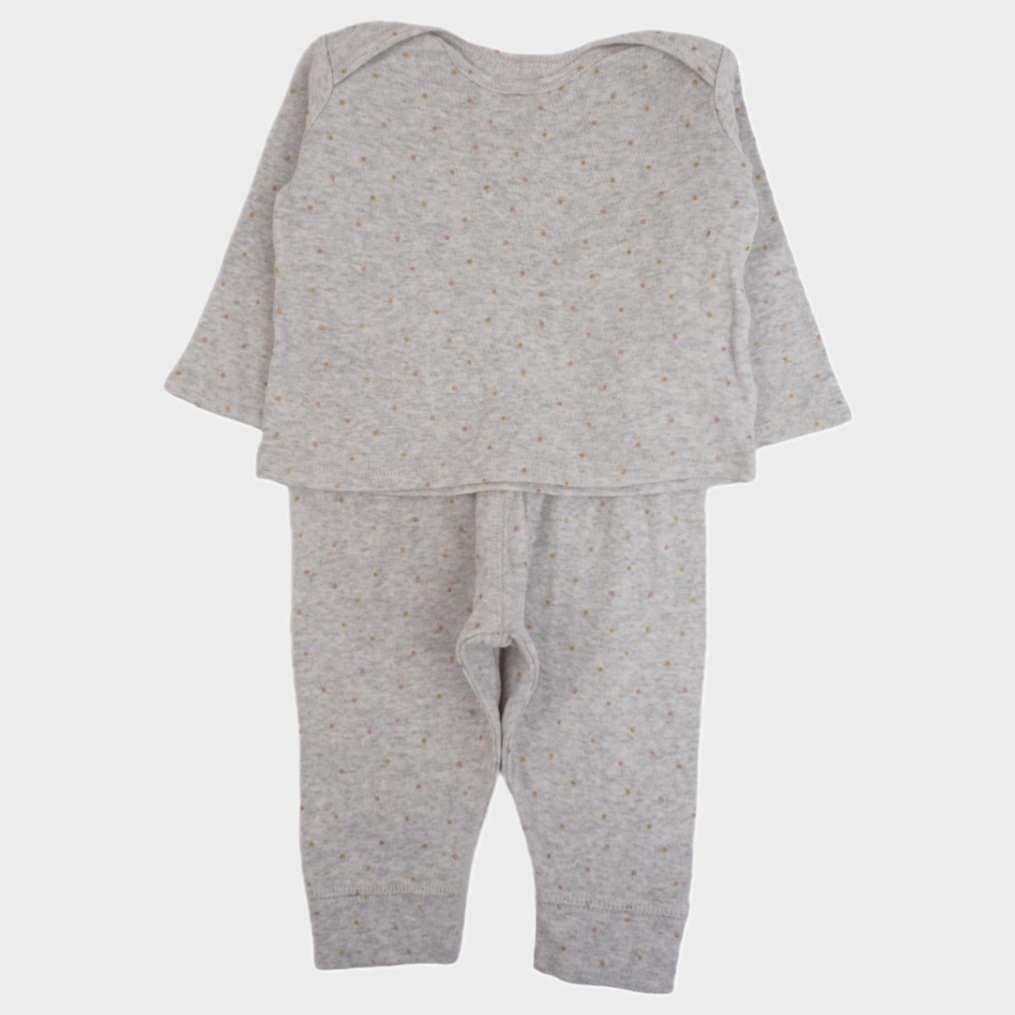 Ensemble Gris - 6 mois