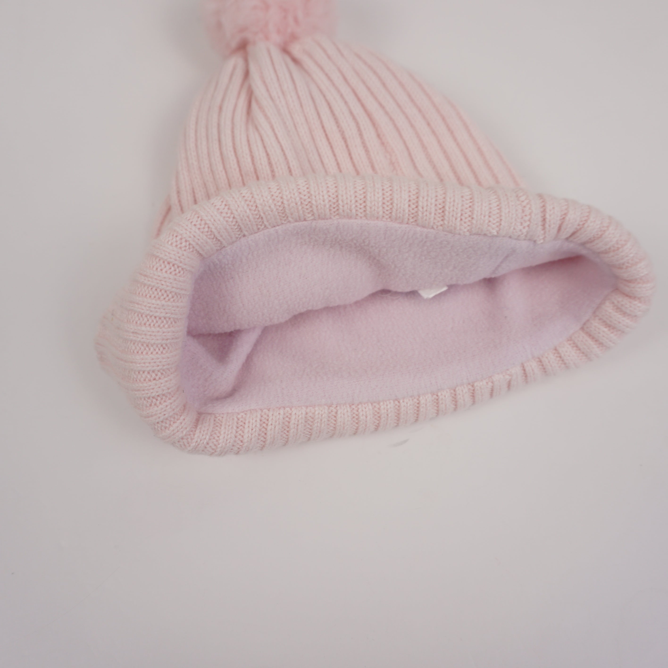 Bonnet Rose - 3 mois