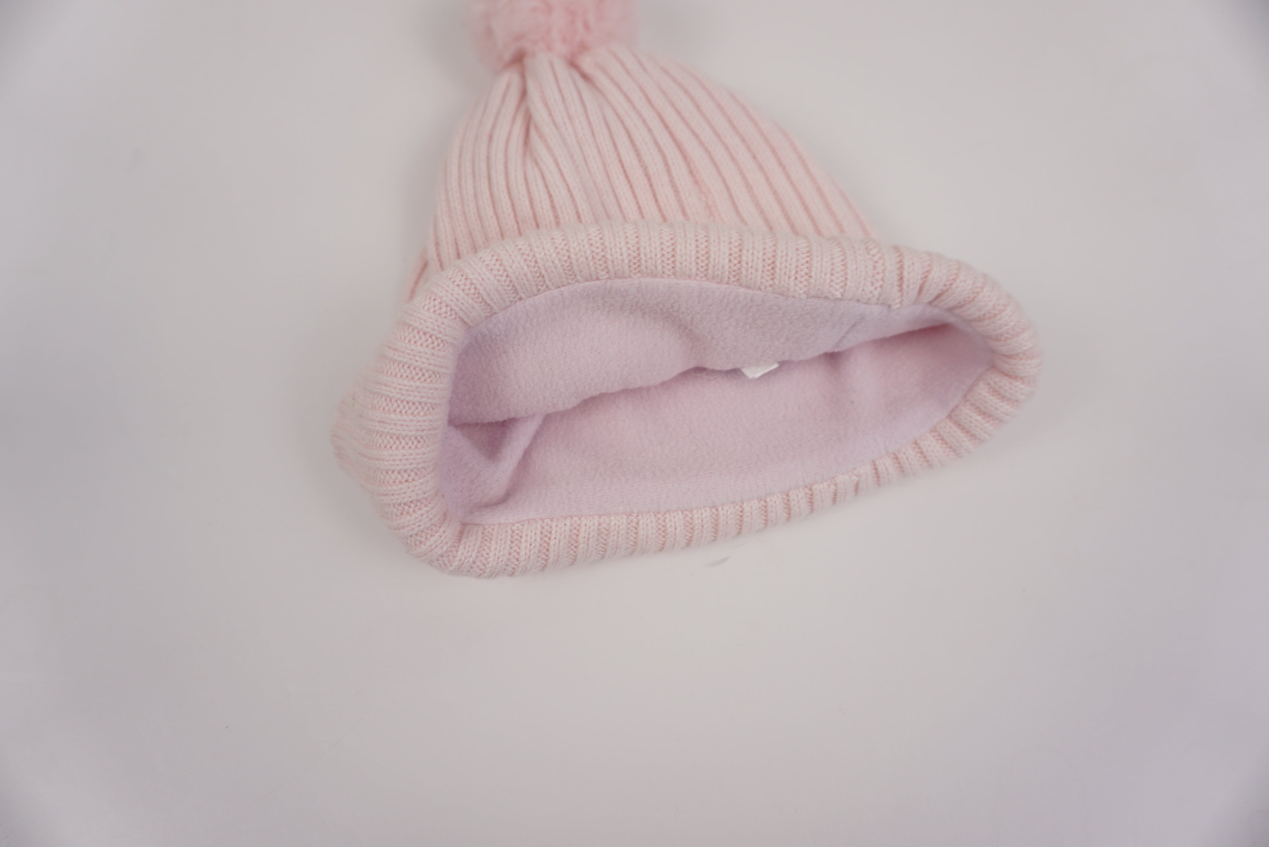 Bonnet Rose - 3 mois