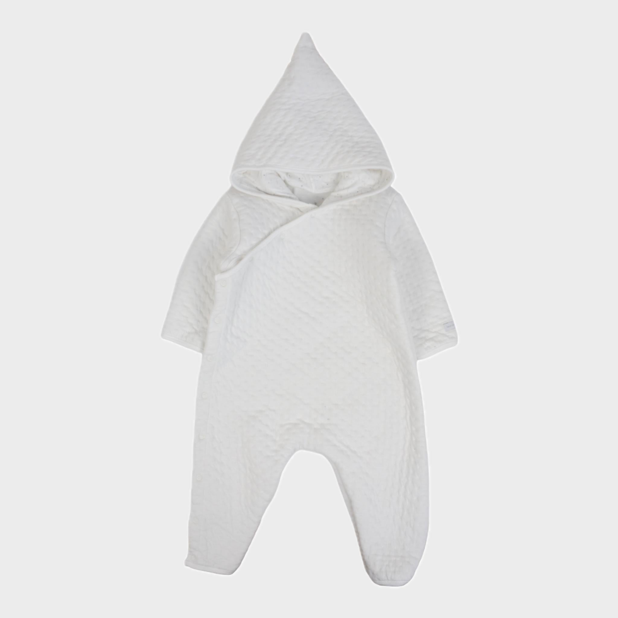 Combi pilote Blanc - 12 mois