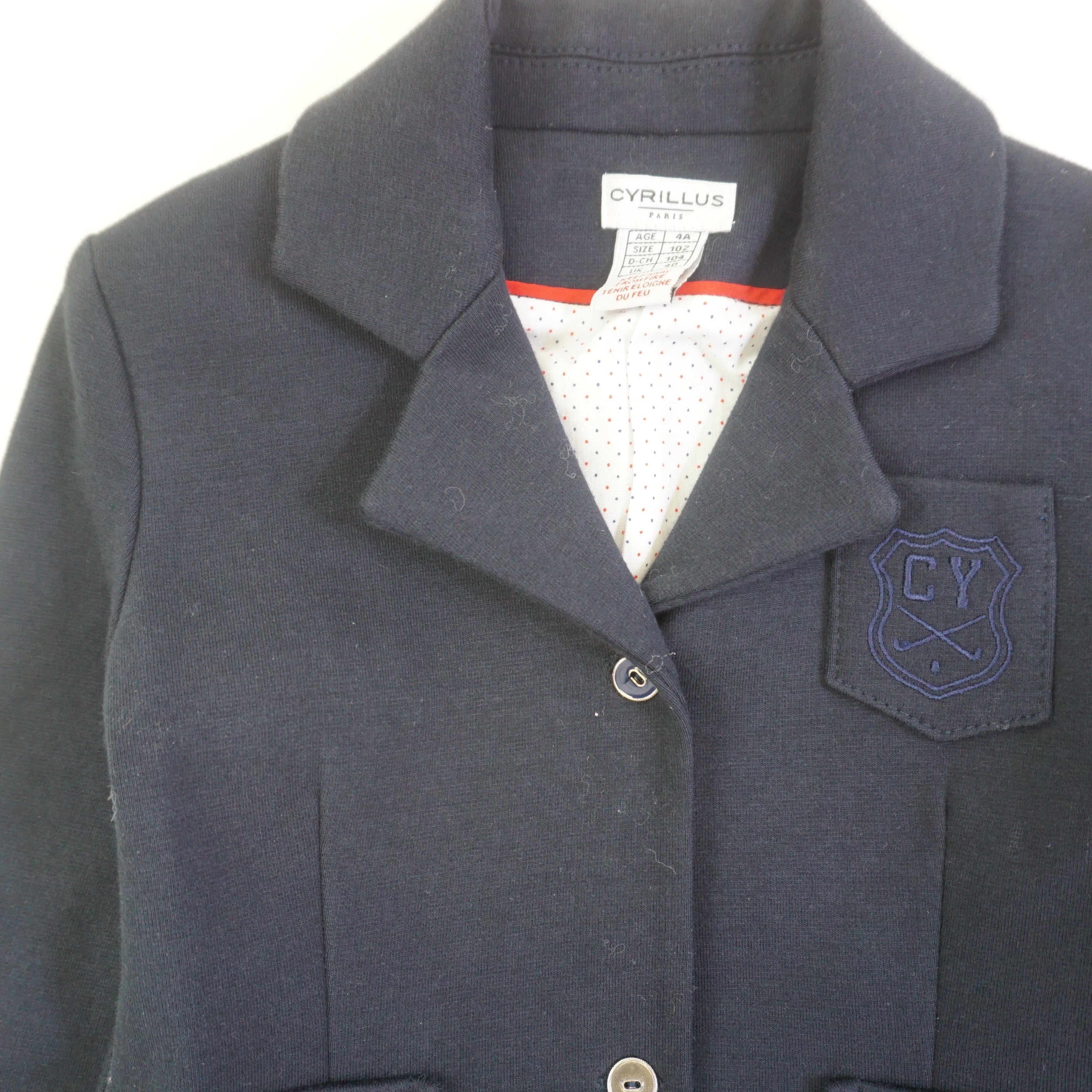 Veste Bleu - 4 ans