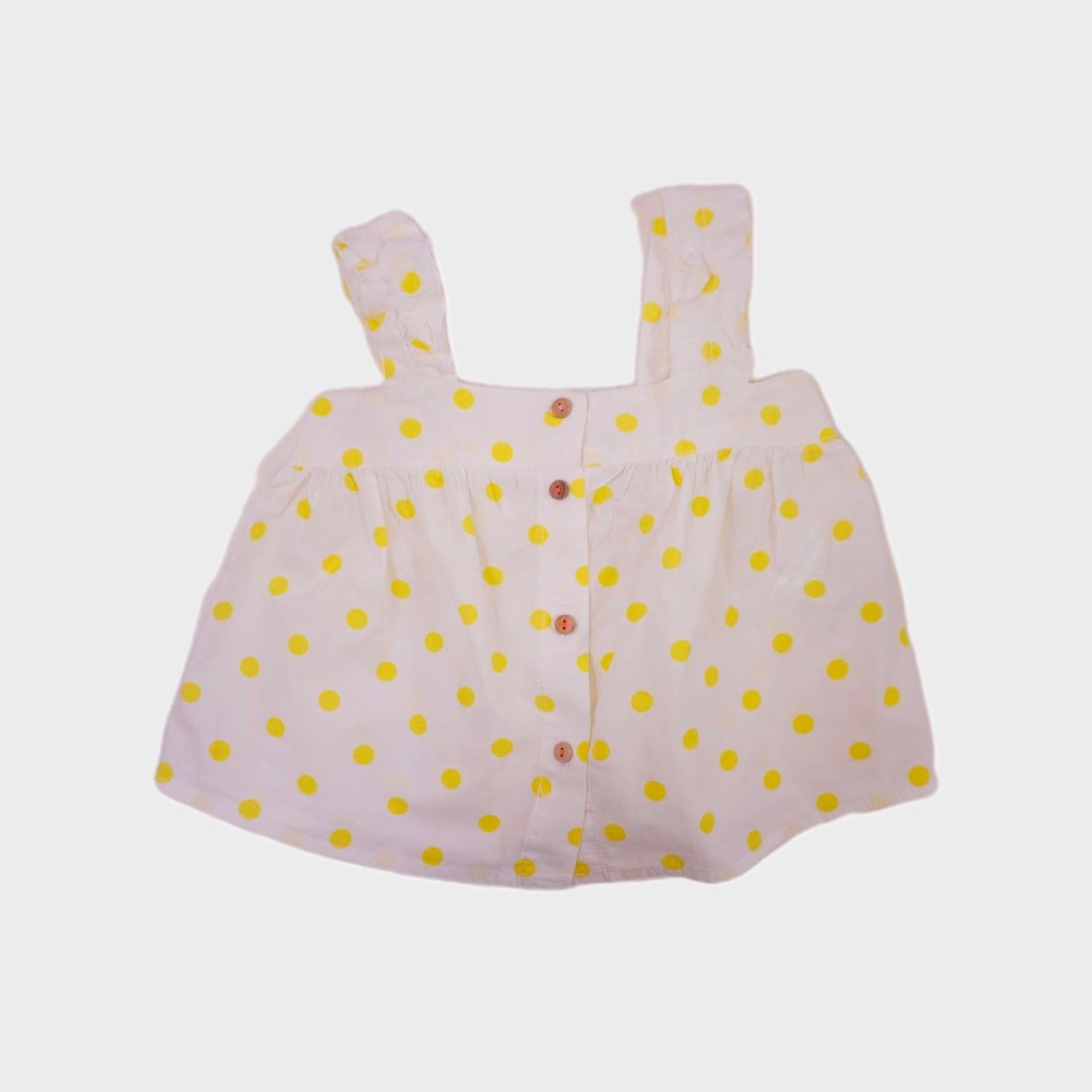 Top Blanc - 6/9 mois