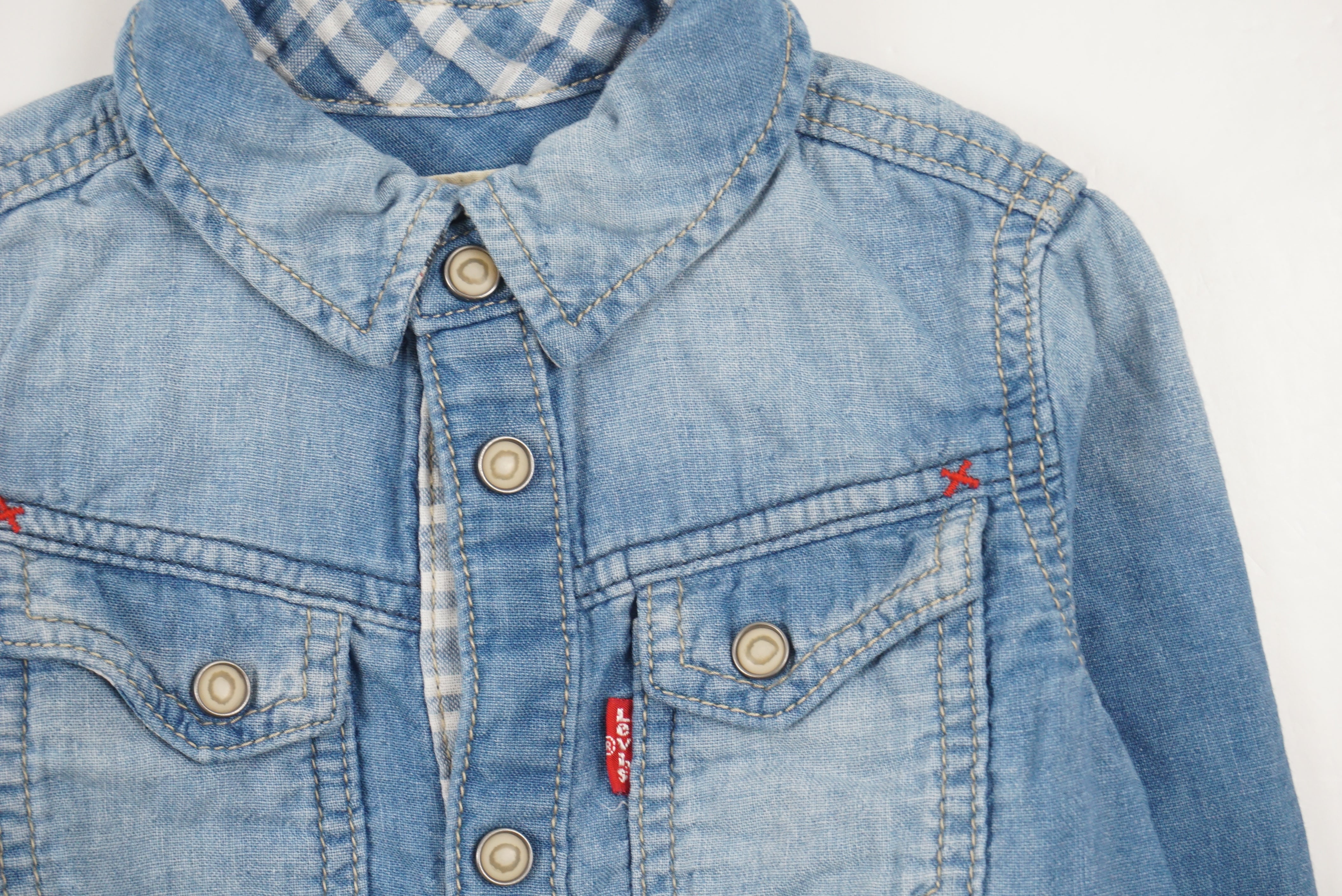 Chemise Bleu - 4 ans