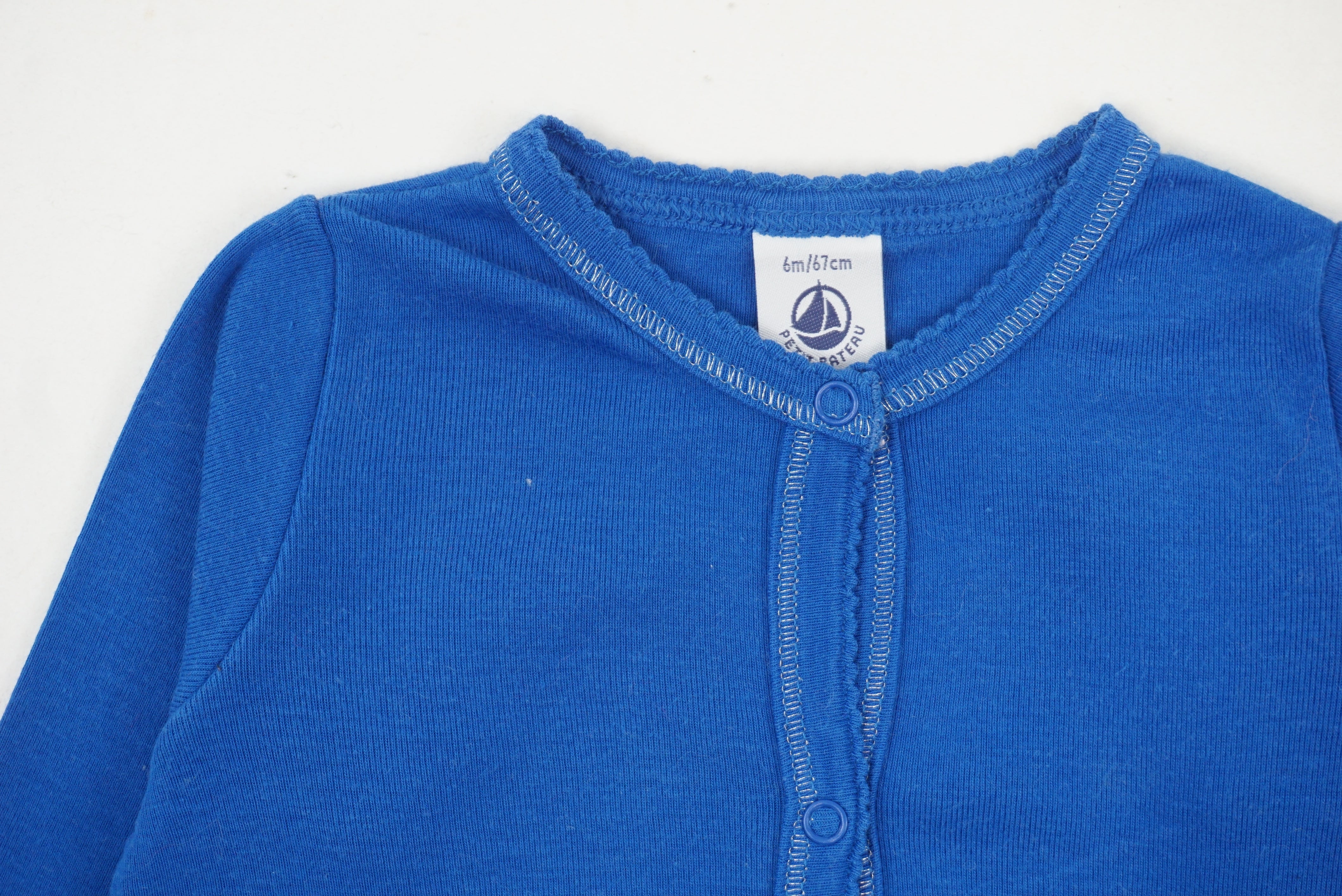Gilet Bleu - 6 mois