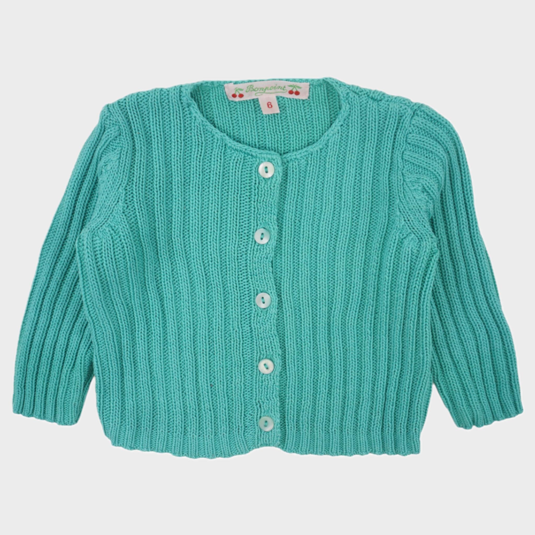 Gilet Vert - 3/6 mois