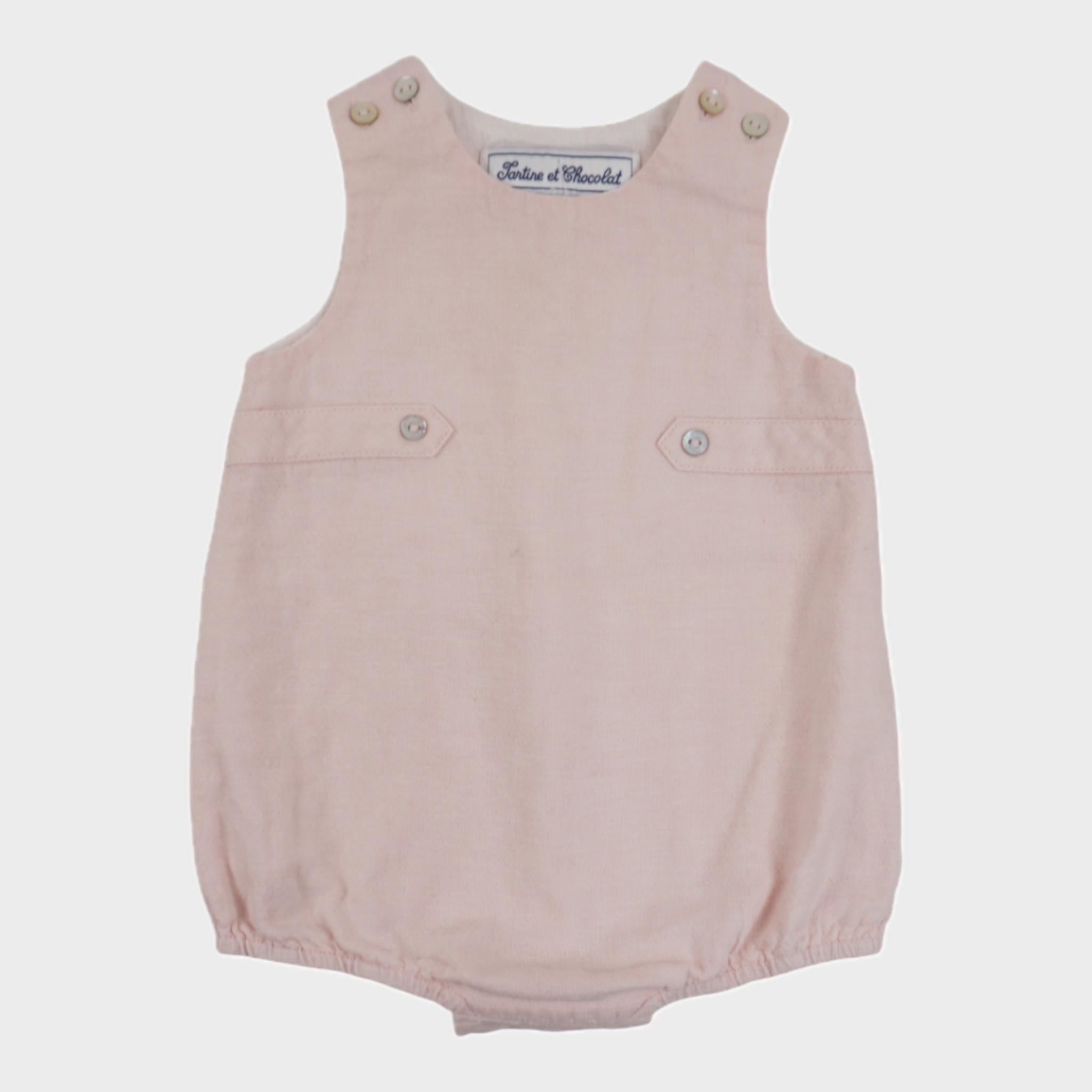 Barboteuse Rose - 3 mois