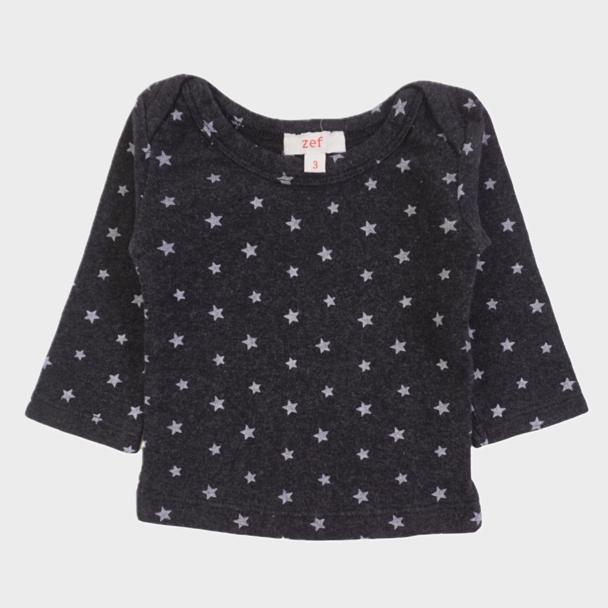 T-shirt Gris - 3 mois