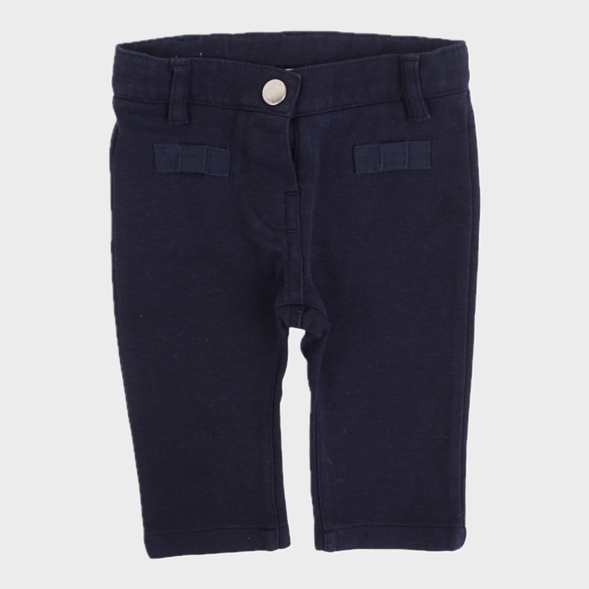 Pantalon Bleu - 6 mois