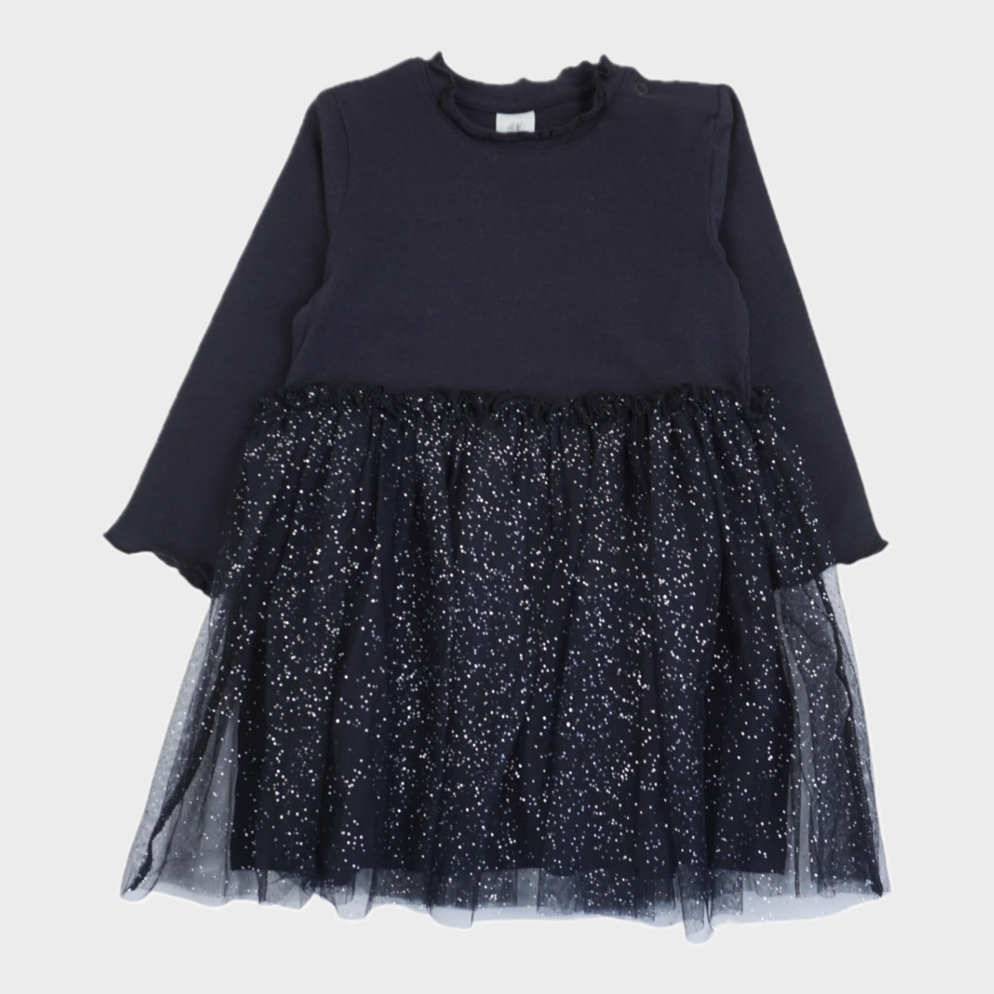 Robe Noir - 9/12 mois