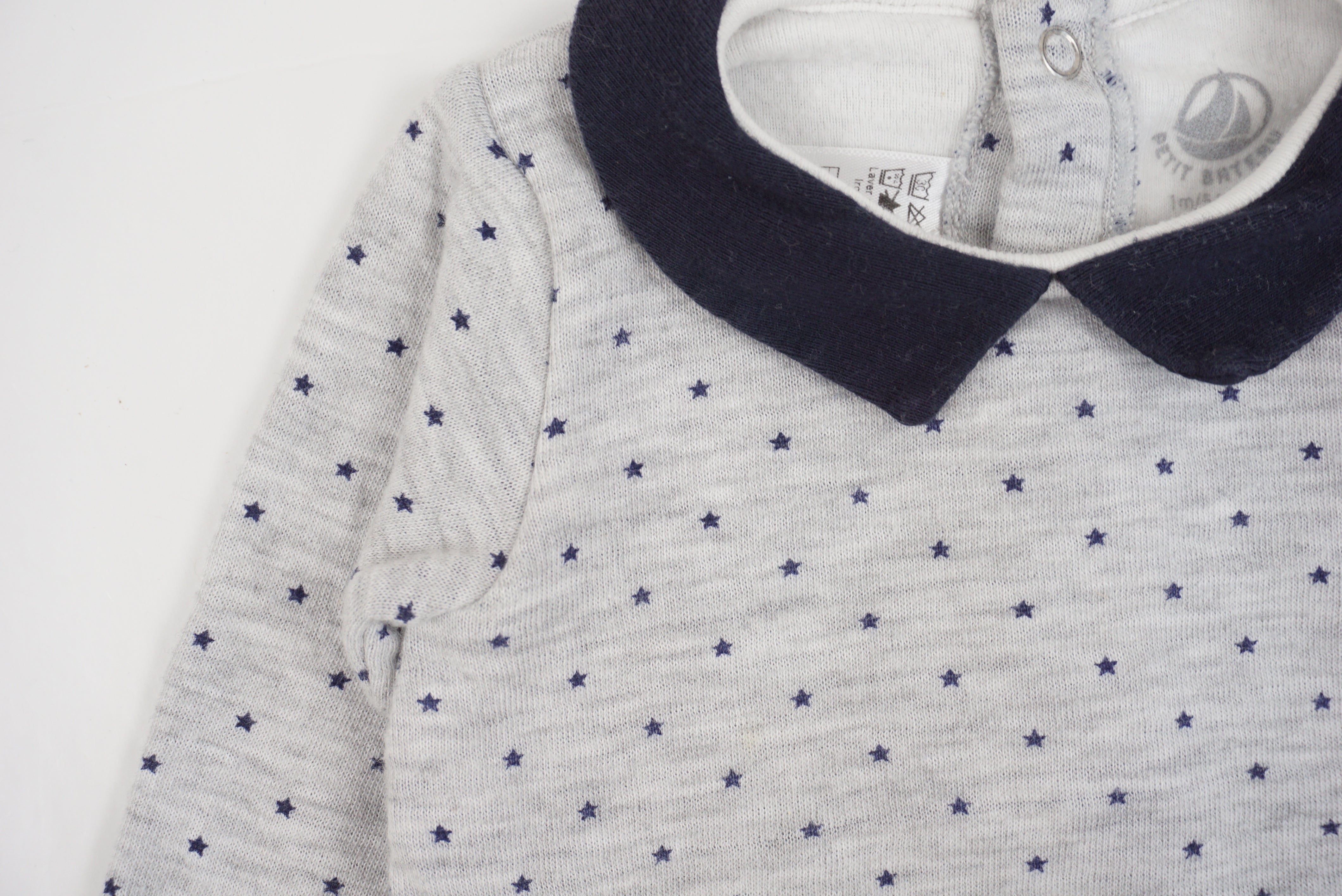 Body t-shirt Gris - 1 mois