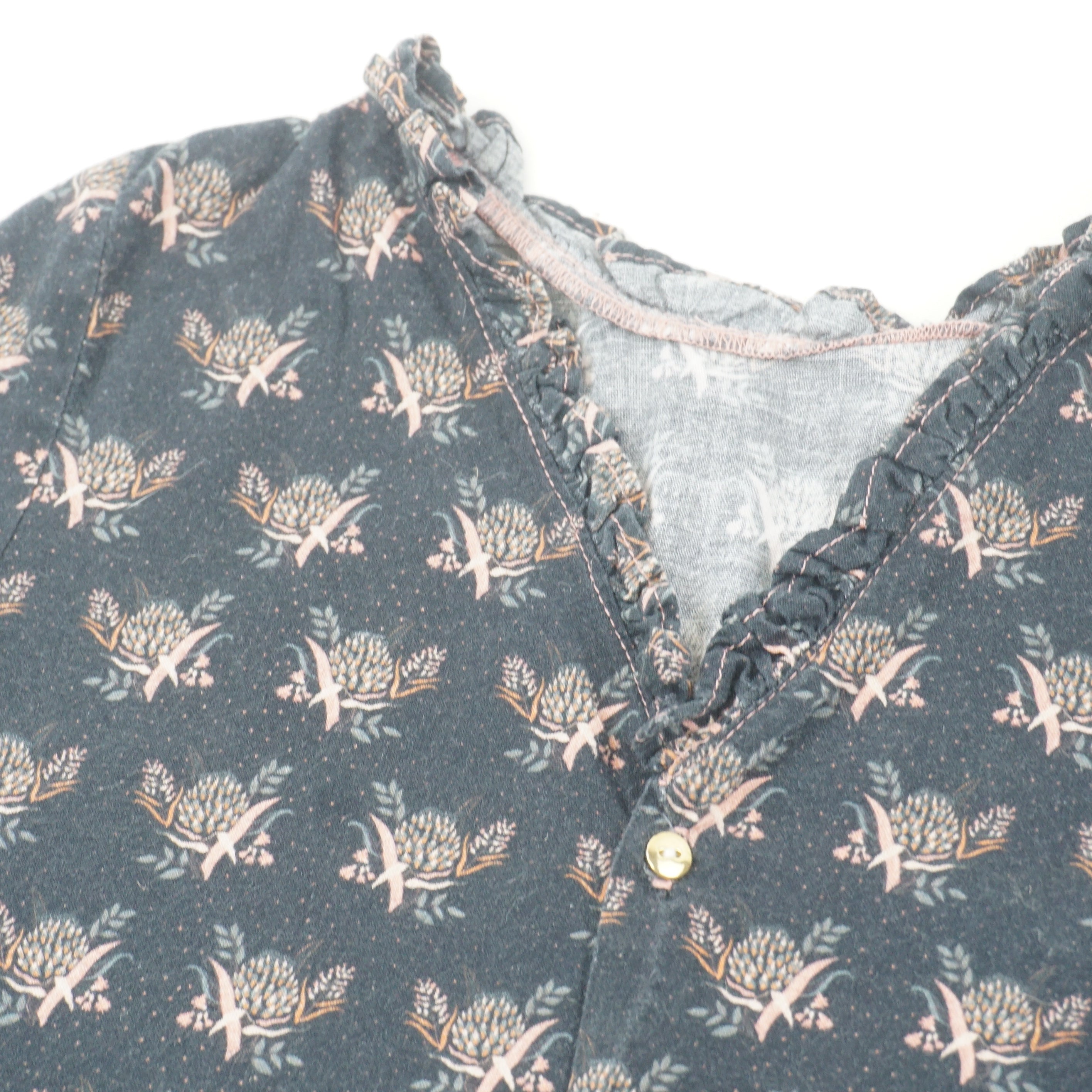 Blouse Noir - 10 ans