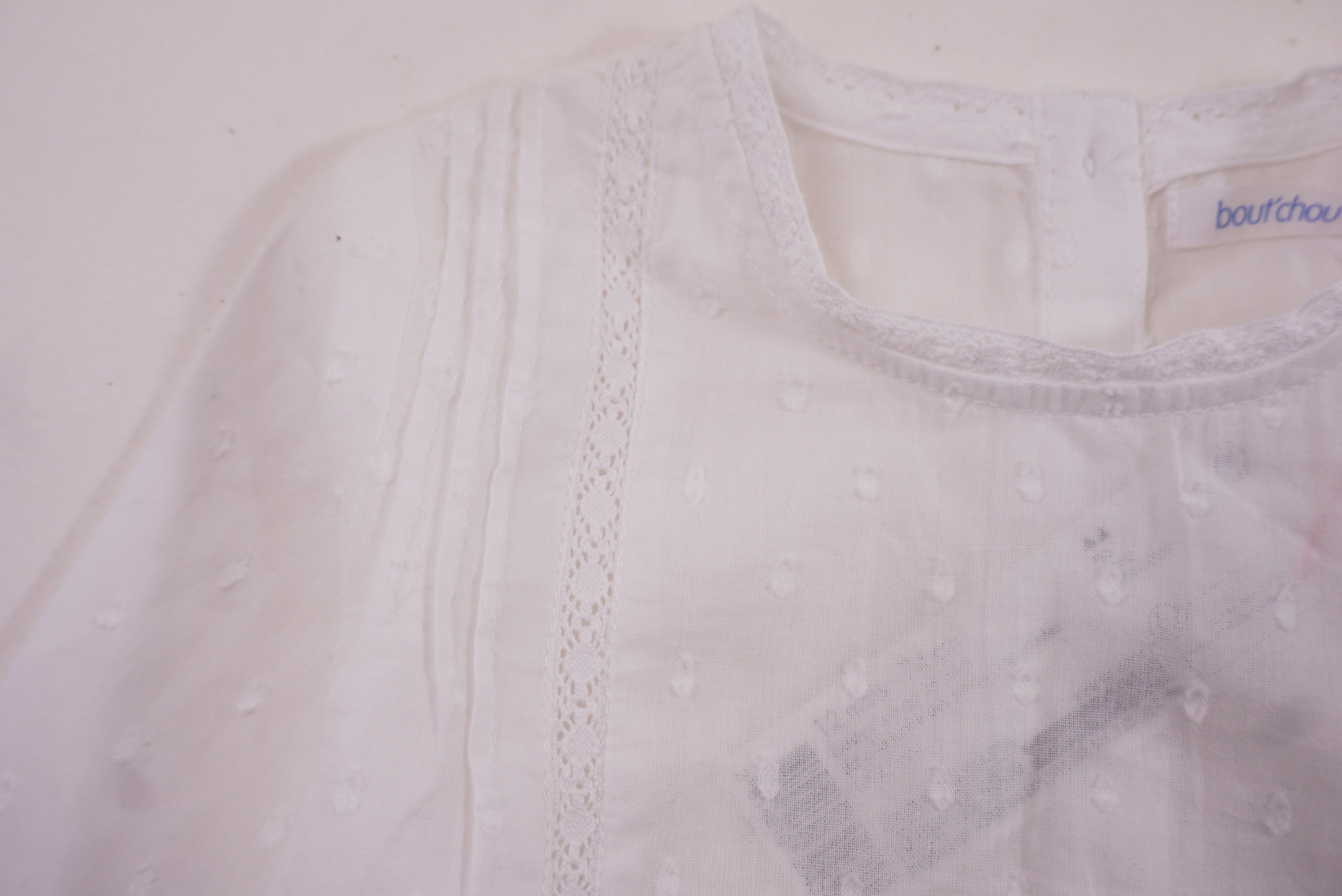 Blouse Blanc - 12 mois