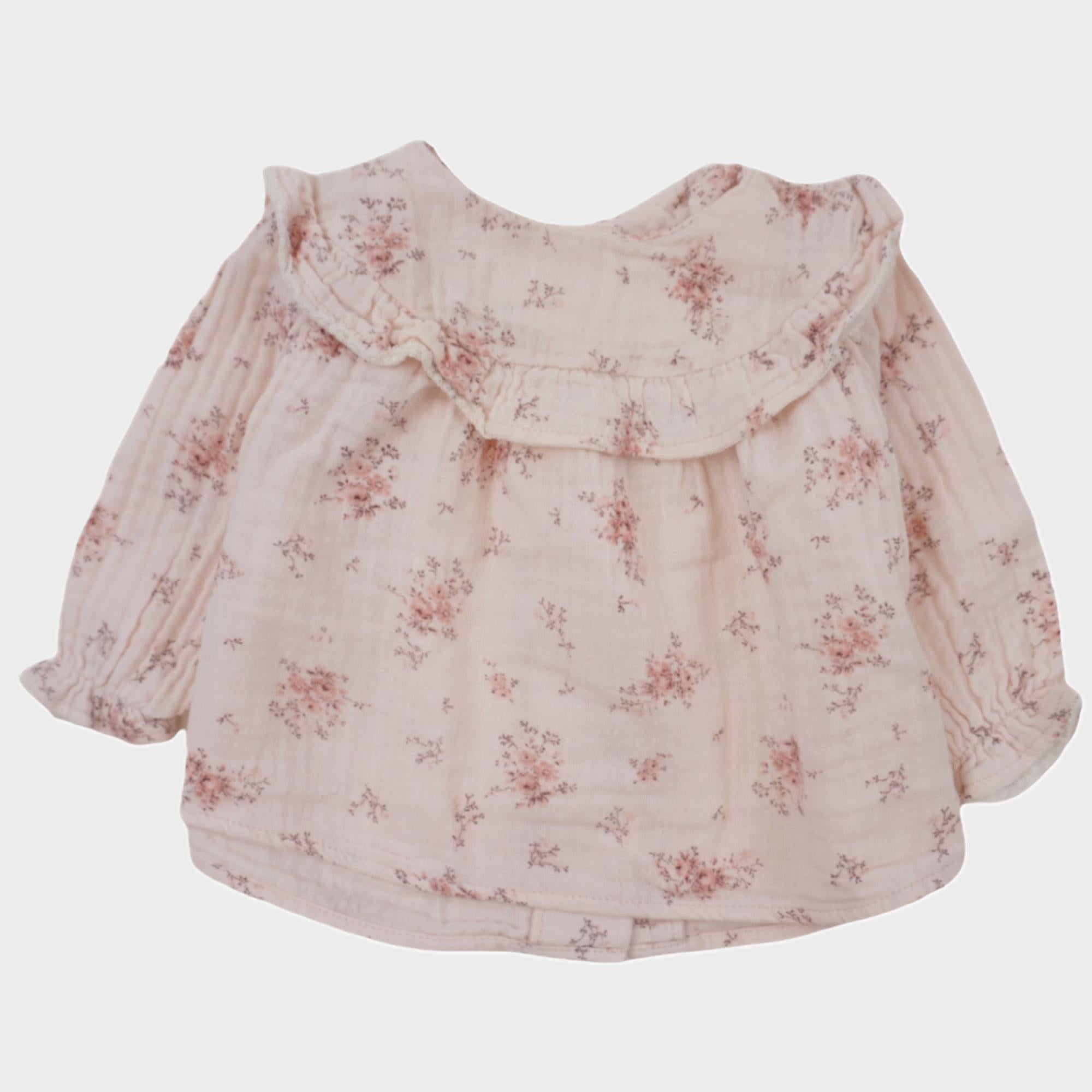 Blouse Rose - 3 mois