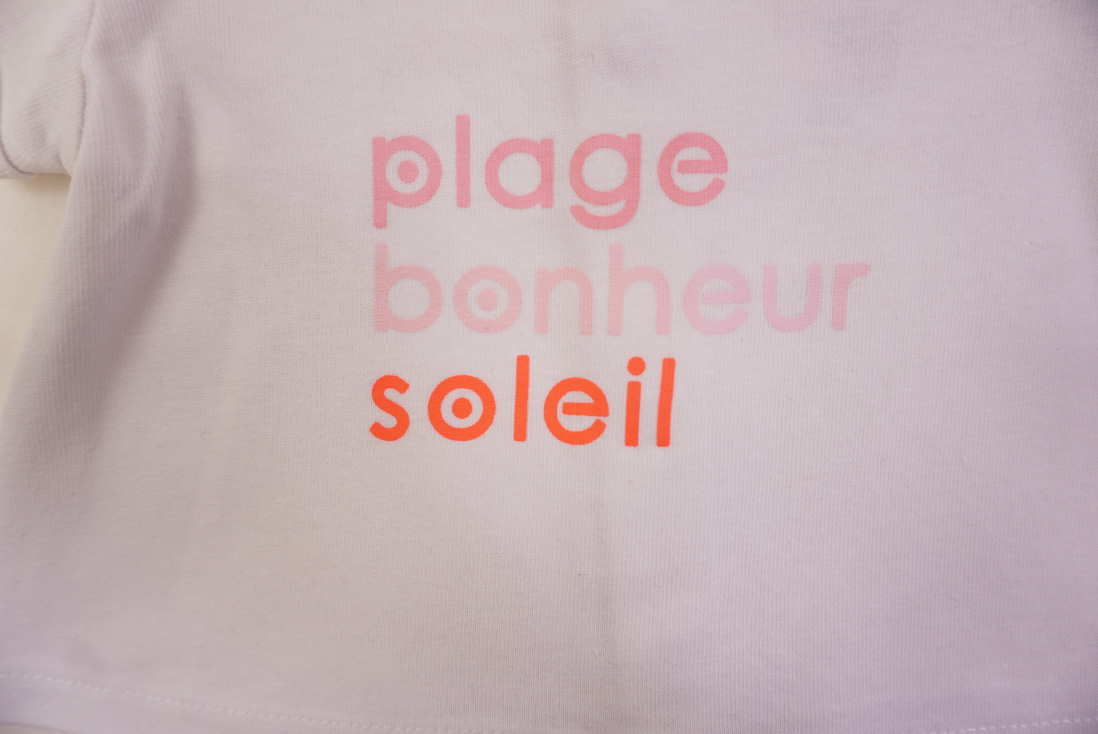 T-shirt Blanc - 3 mois