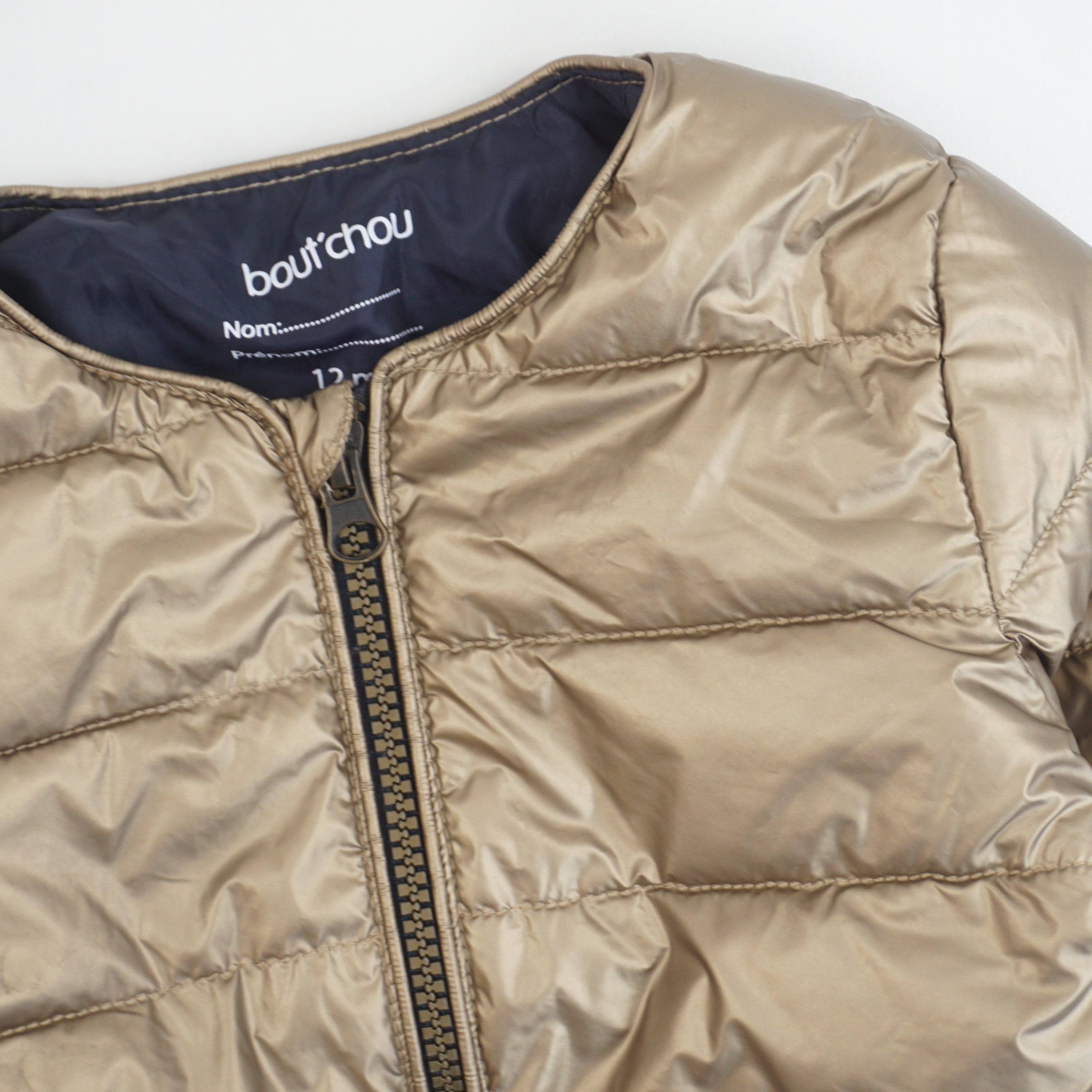 Doudoune Doré - 12 mois