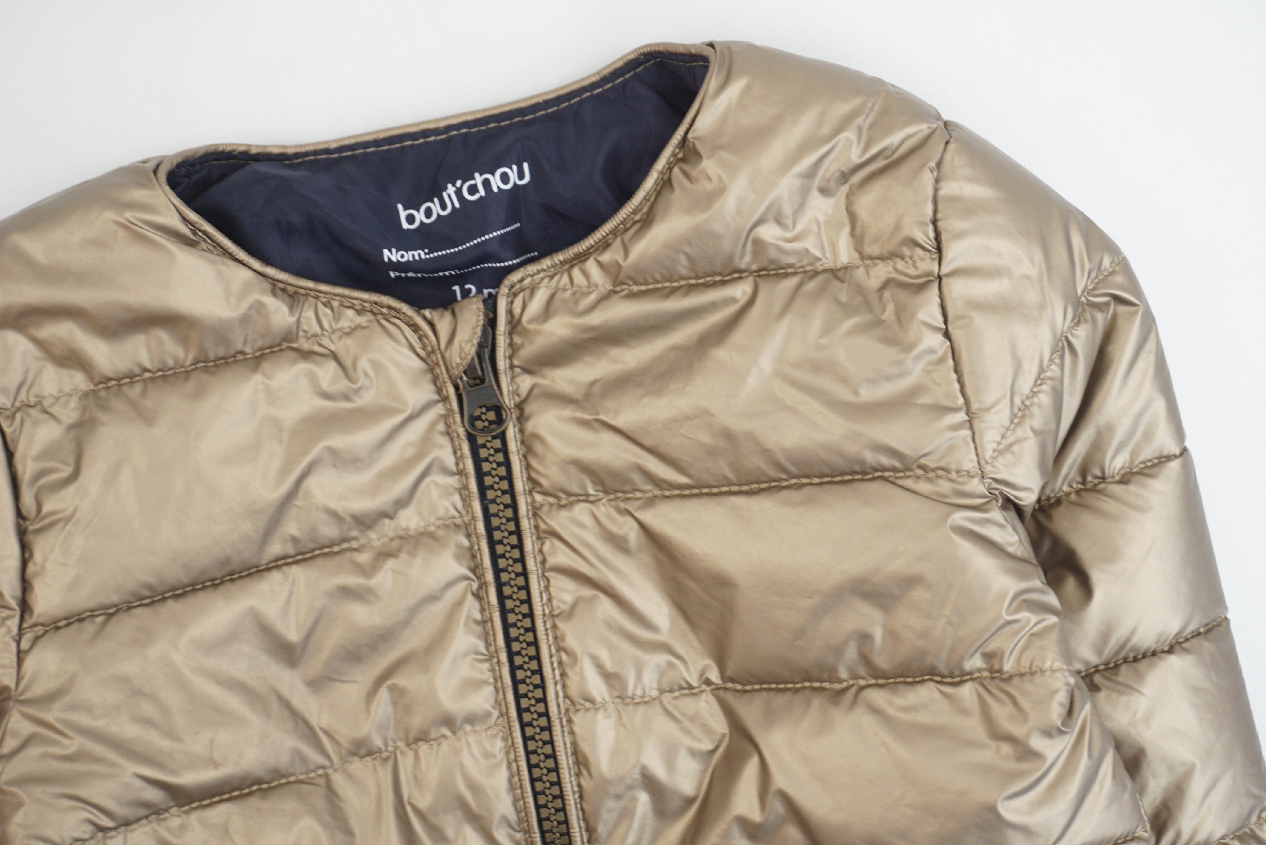 Doudoune Doré - 12 mois