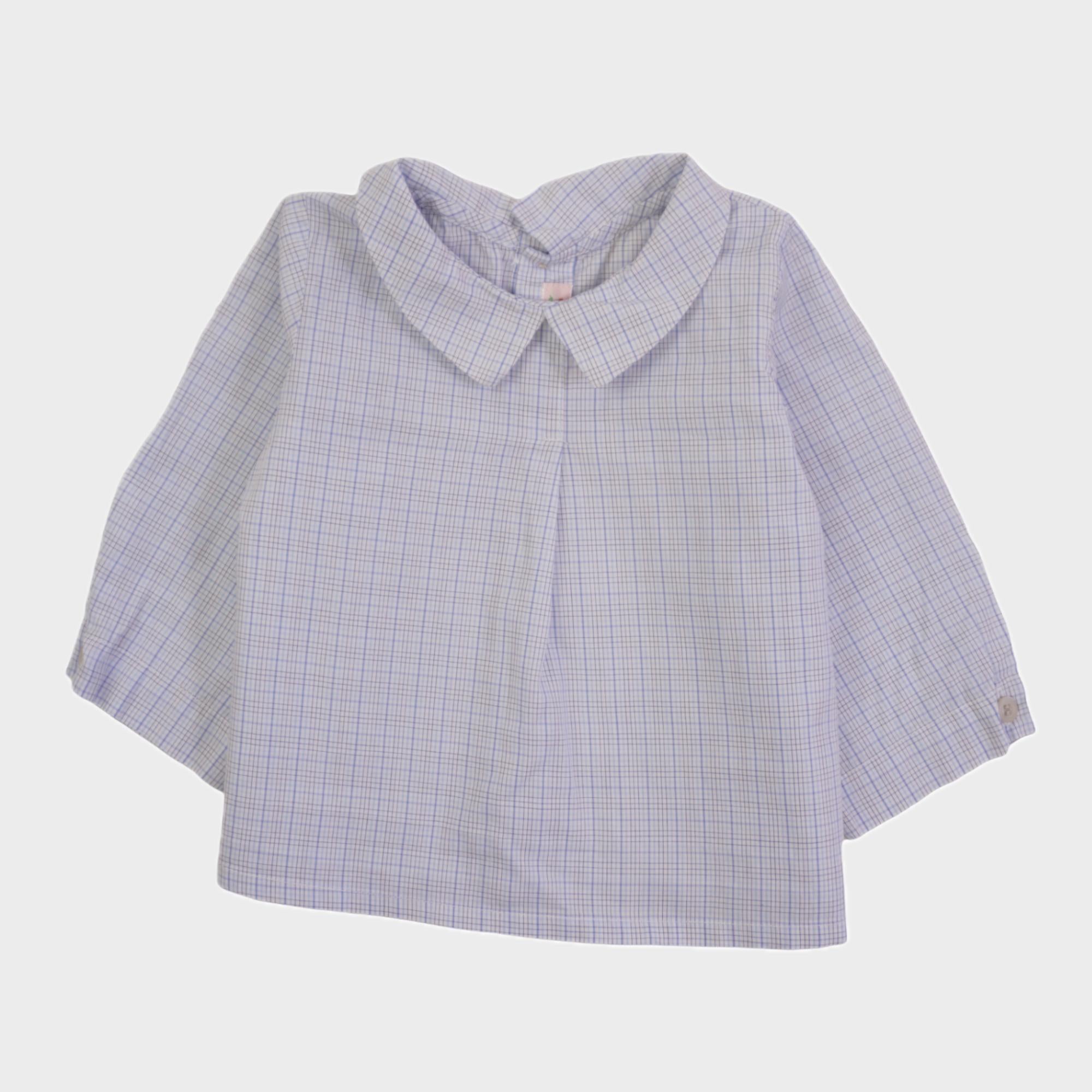 Blouse Bleu - 3 mois