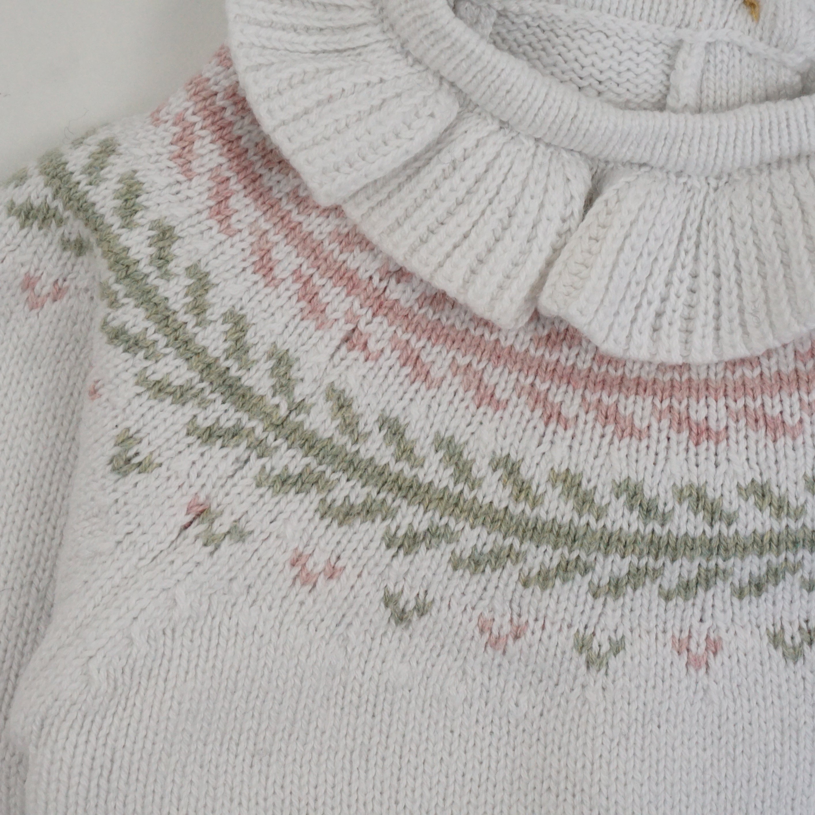 Pull Blanc - 12 mois