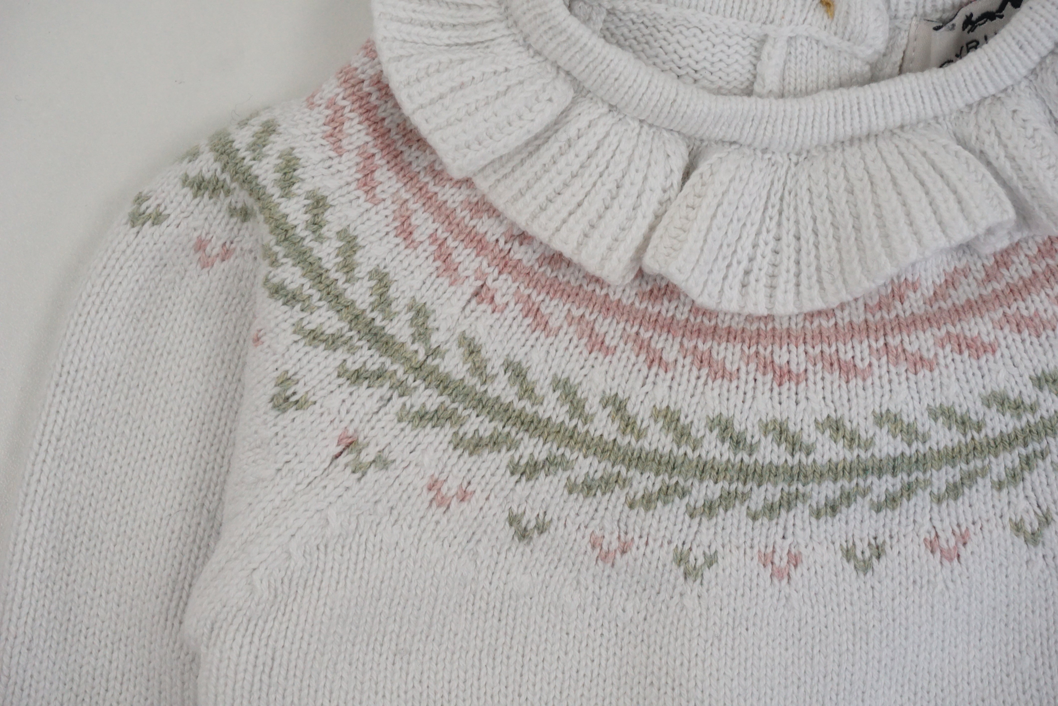 Pull Blanc - 12 mois