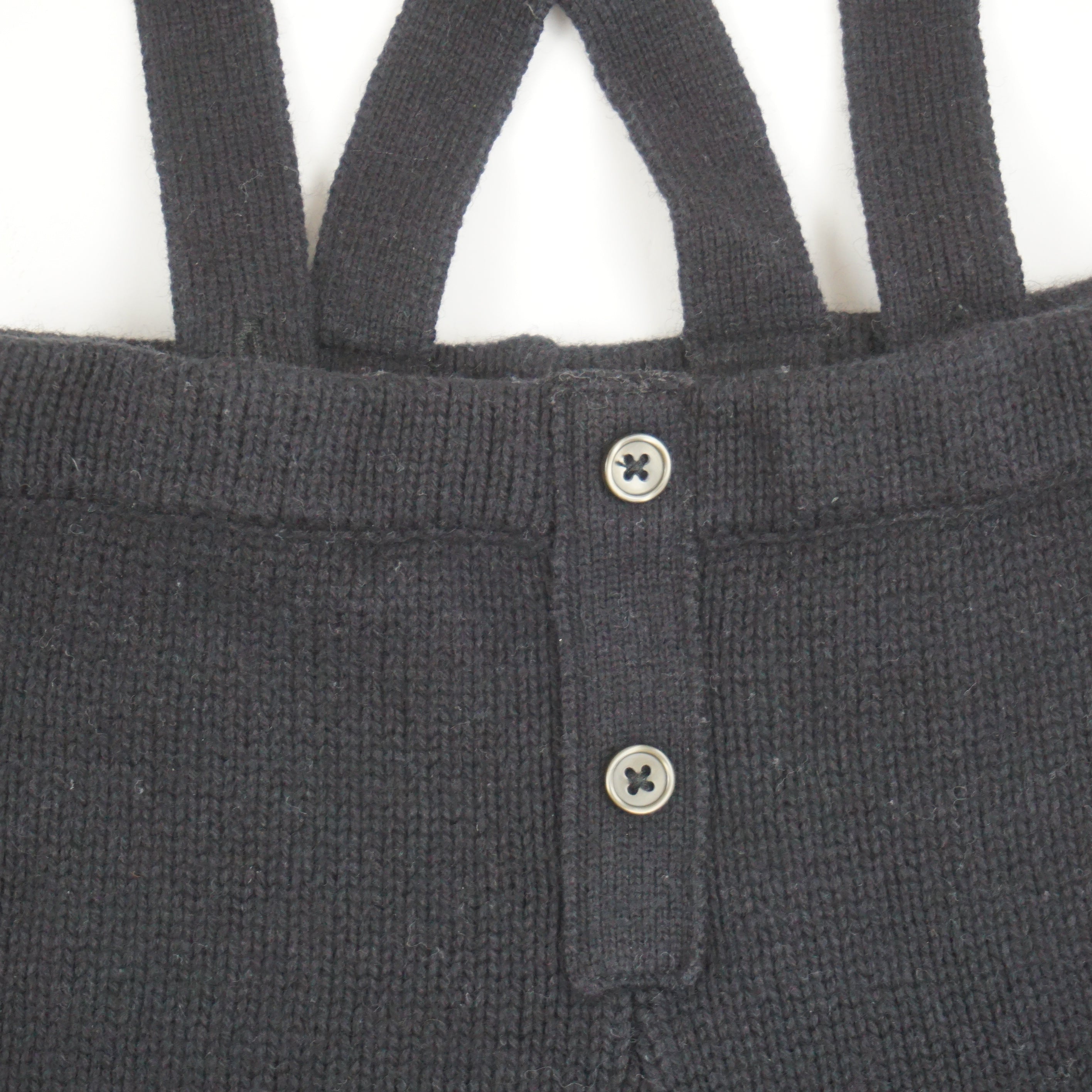 Bloomer à bretelles Noir - 6 mois