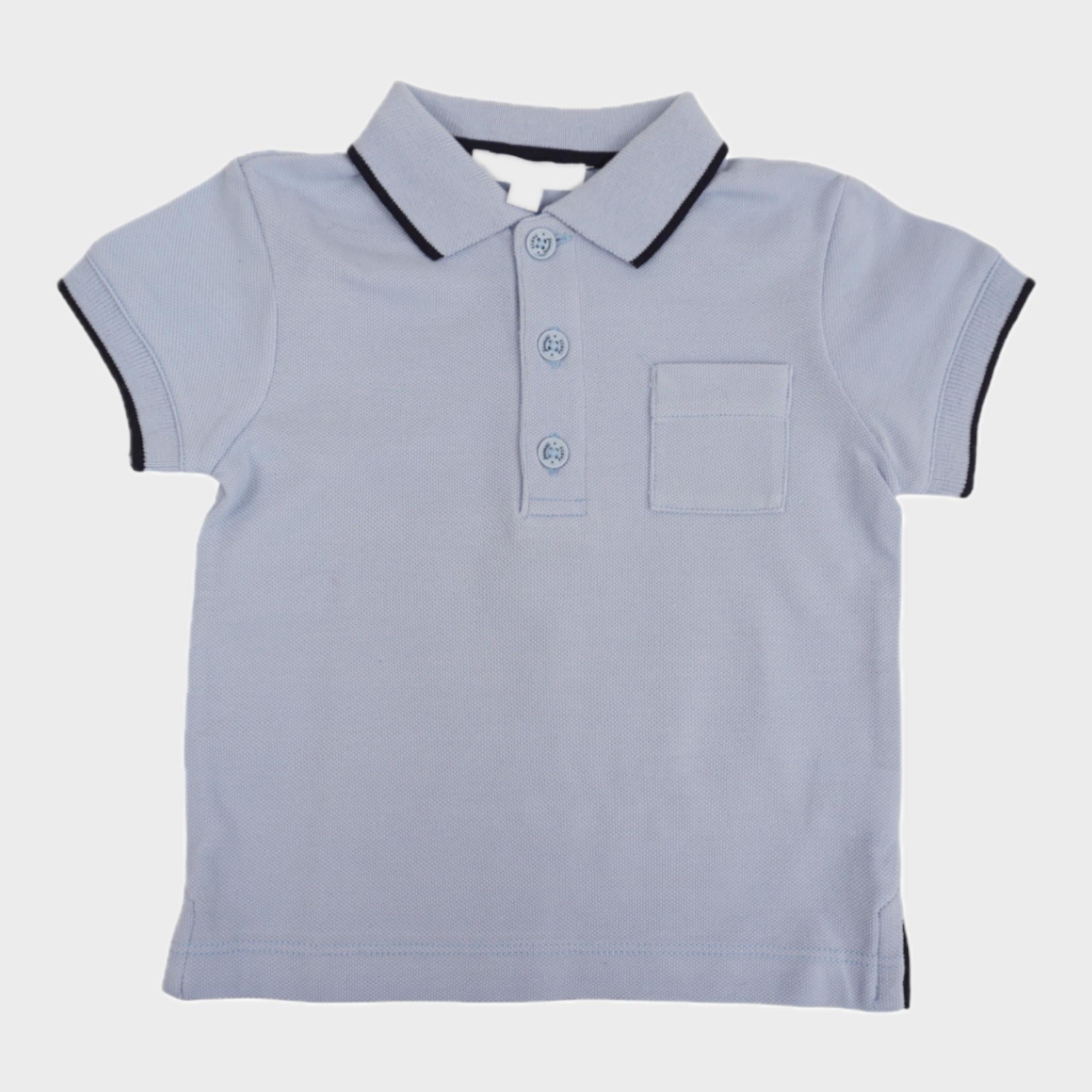 Polo Bleu - 12 mois