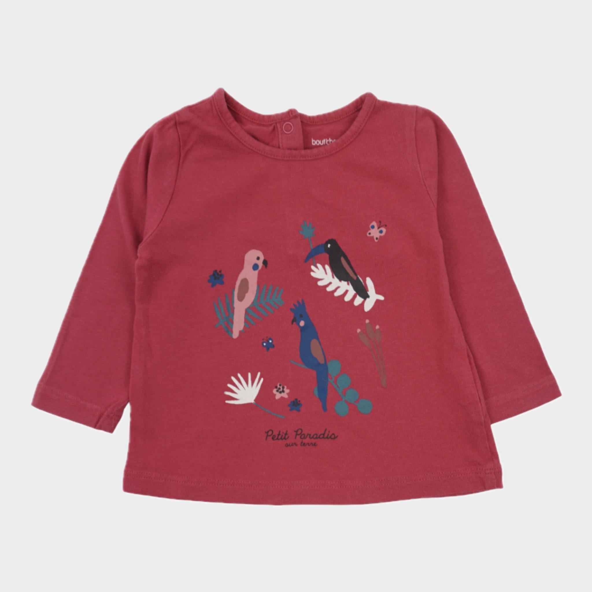 T-shirt Rose - 6 mois