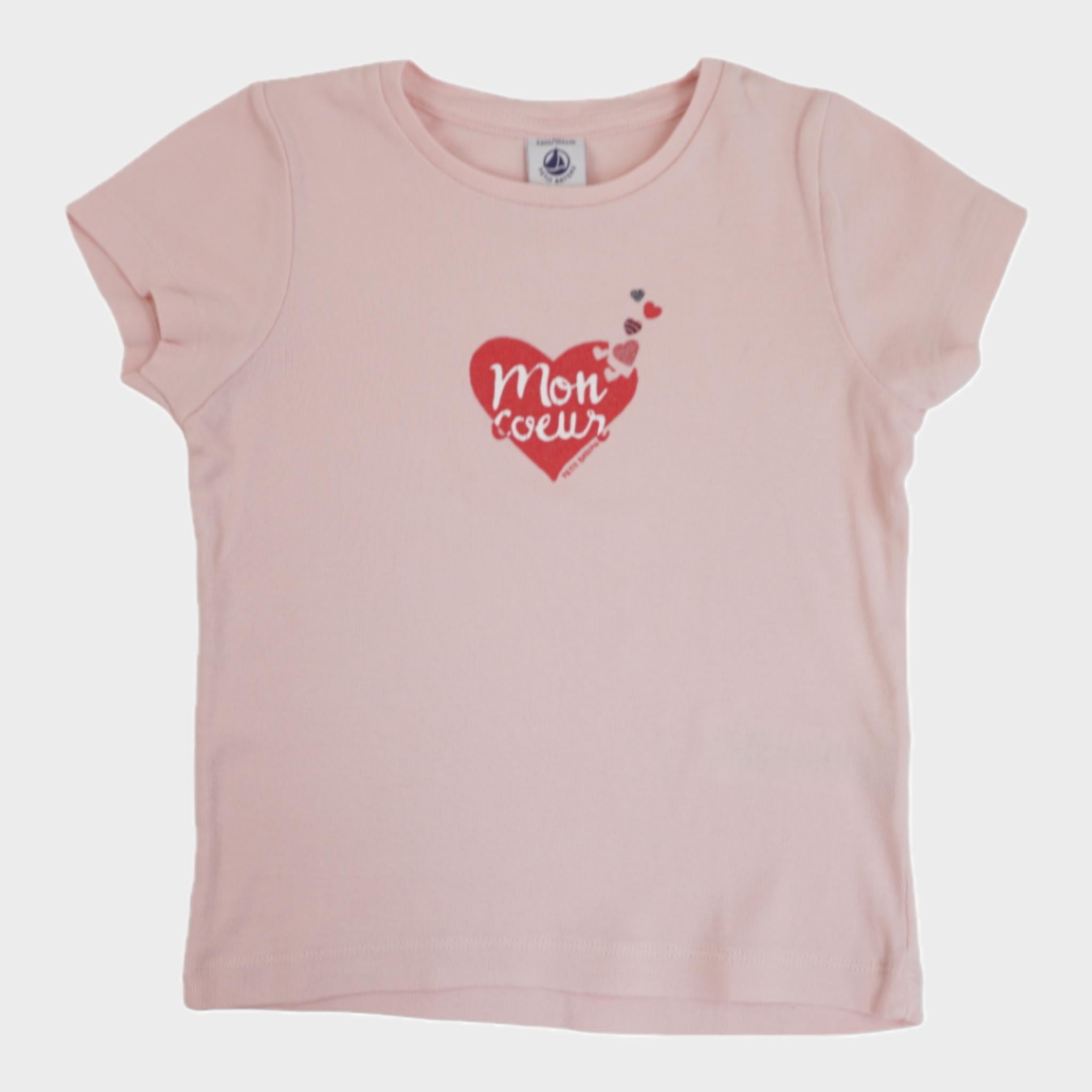 T-shirt Rose - 4 ans