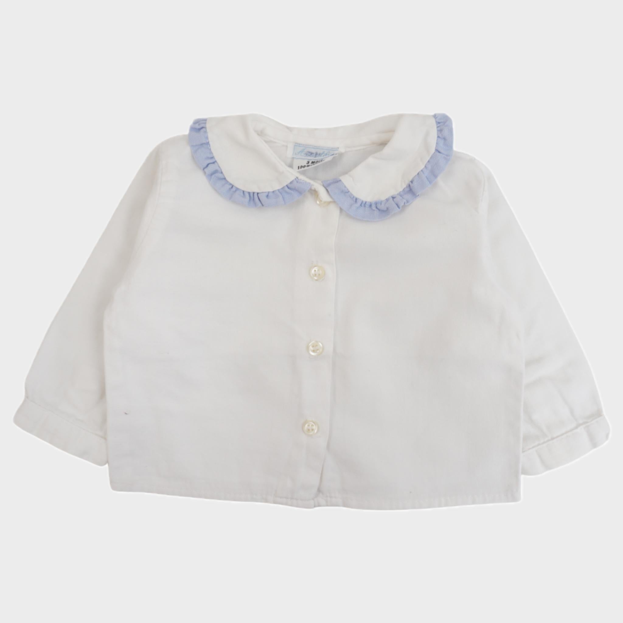 Chemise Blanc - 3 mois