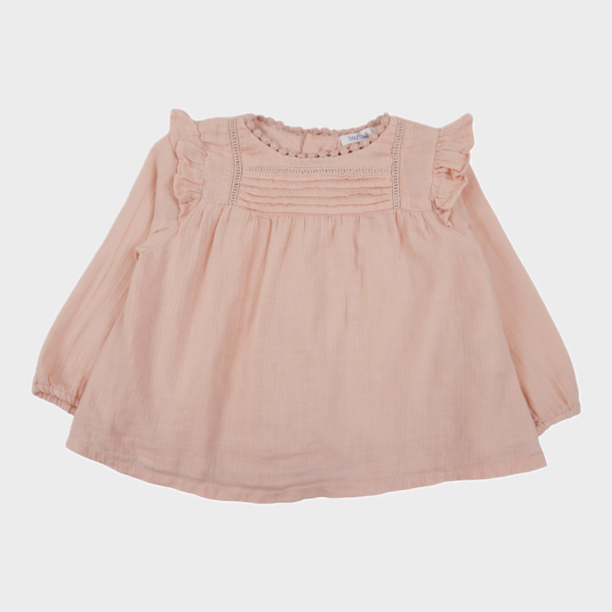 Blouse Rose - 6 mois