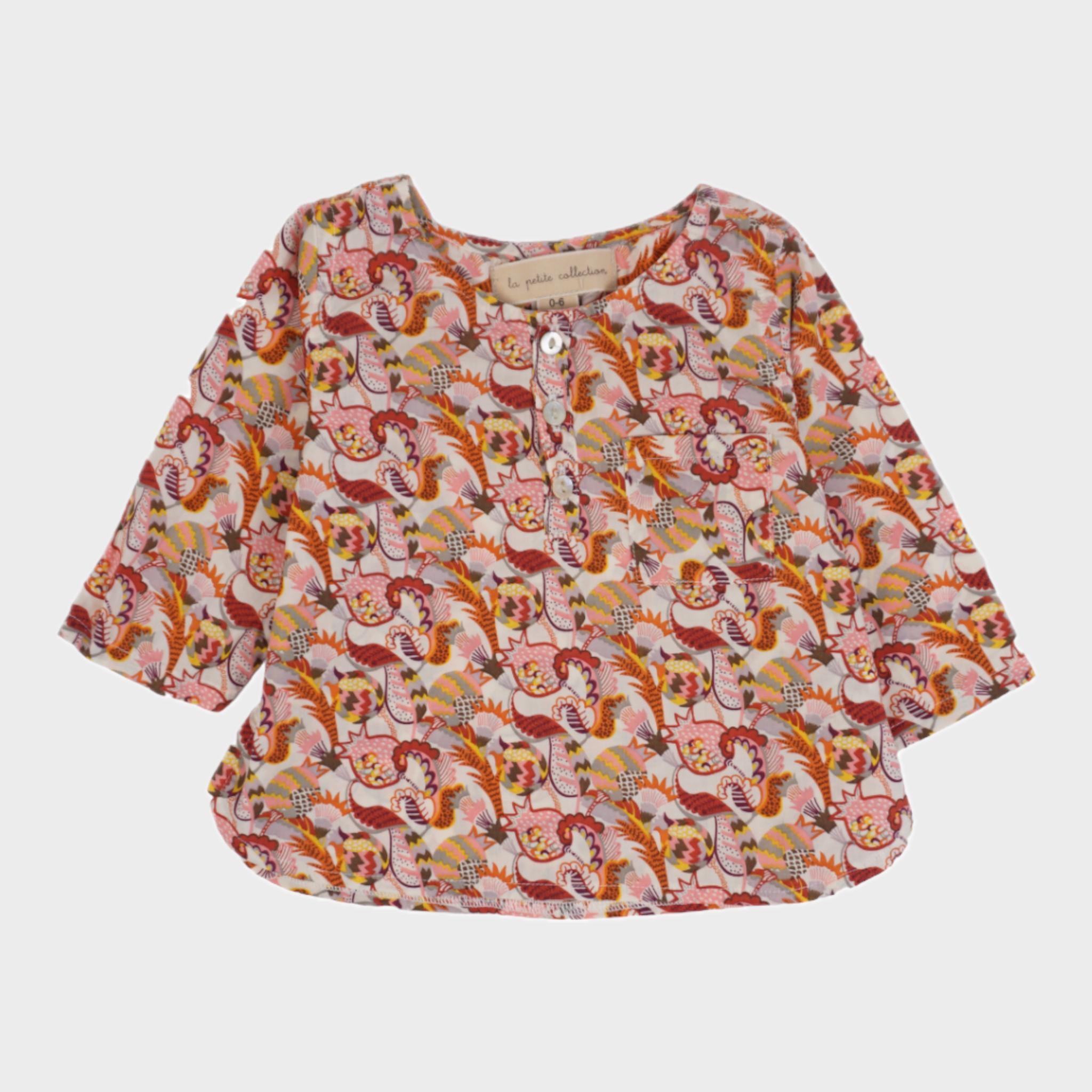 Blouse Multicolore - 0/6 mois