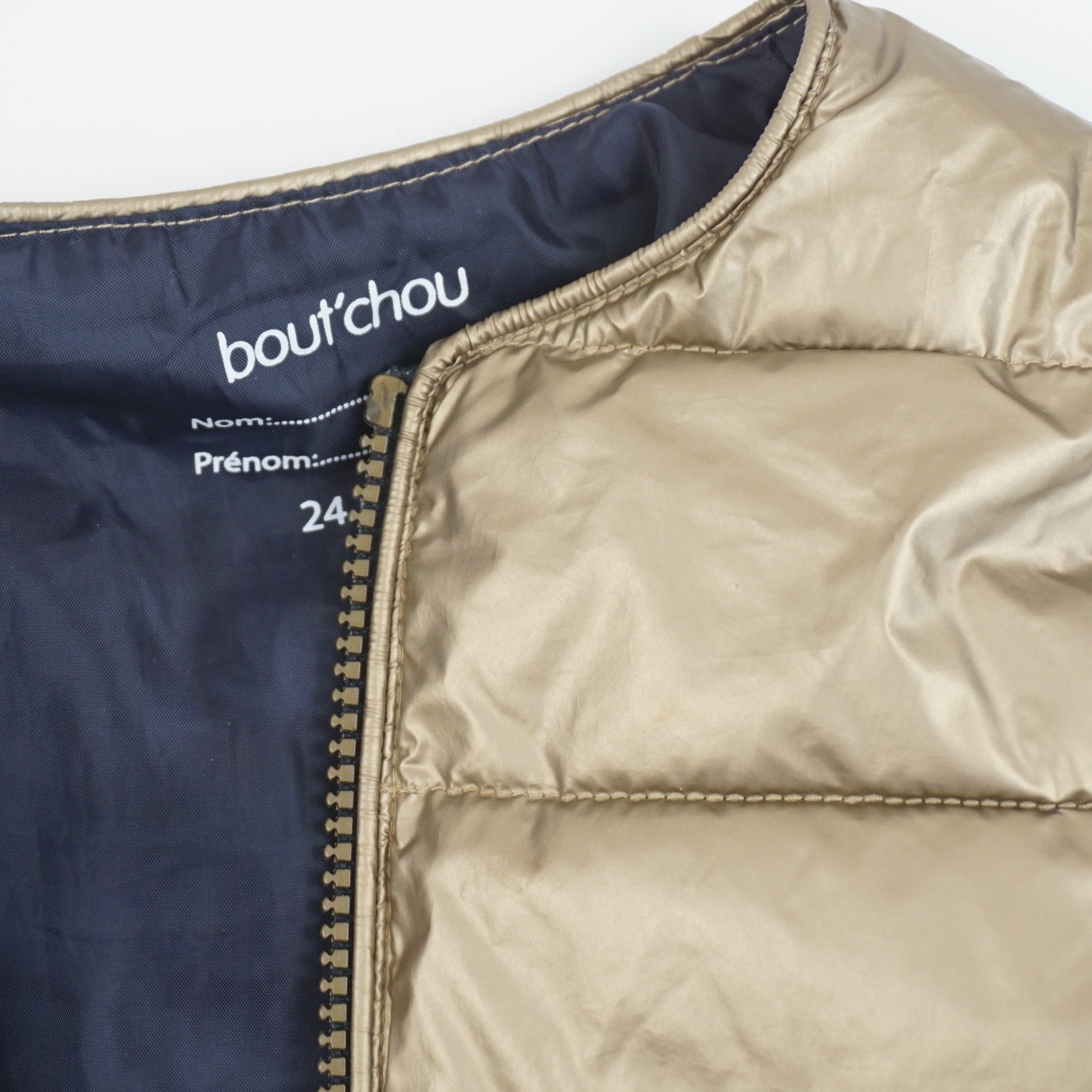 Doudoune Doré - 24 mois