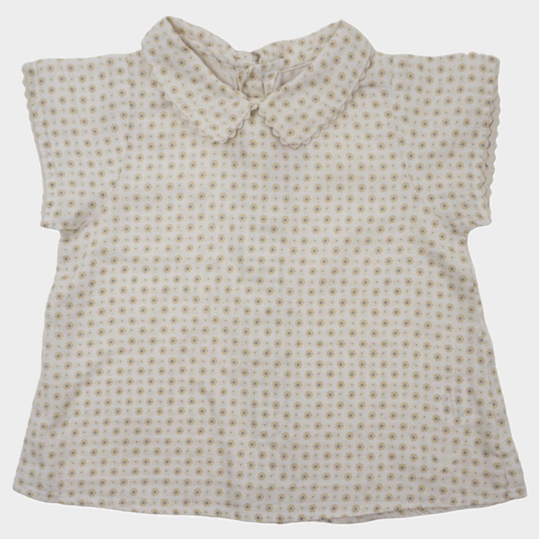 Blouse Jaune - 6 mois