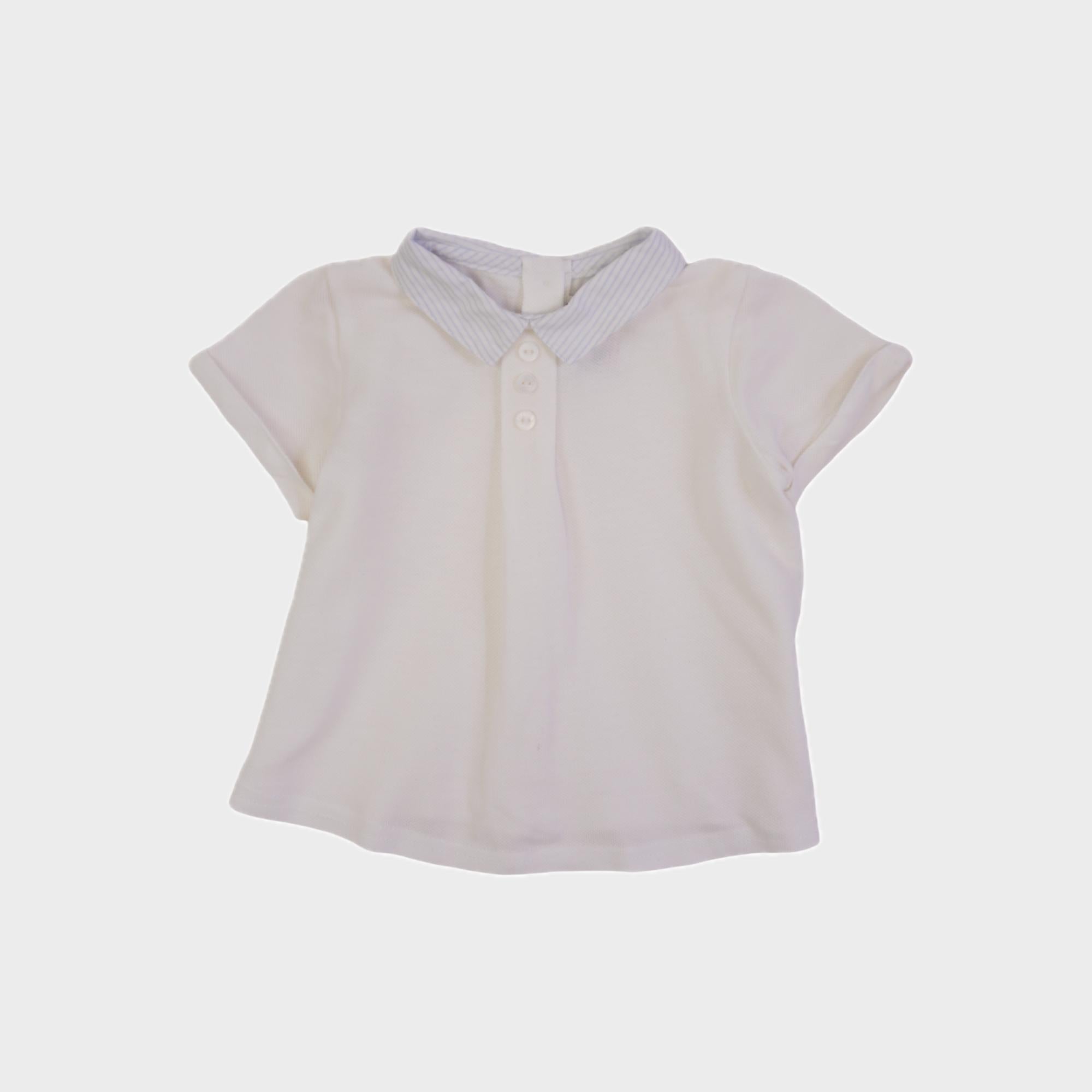 Polo Blanc - 6 mois
